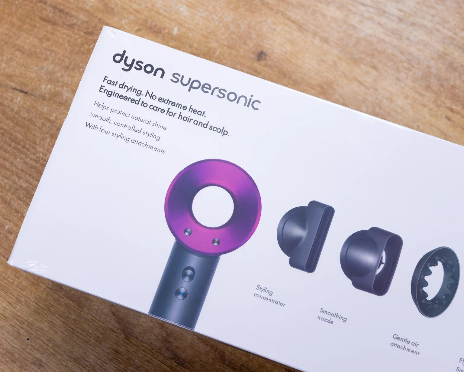 Фен Dyson HD15 Supersonic (никель/фуксия), люкс аналог