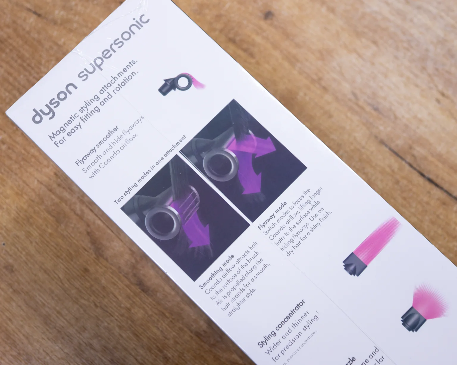 Фен Dyson HD15 Supersonic (никель/фуксия), люкс аналог