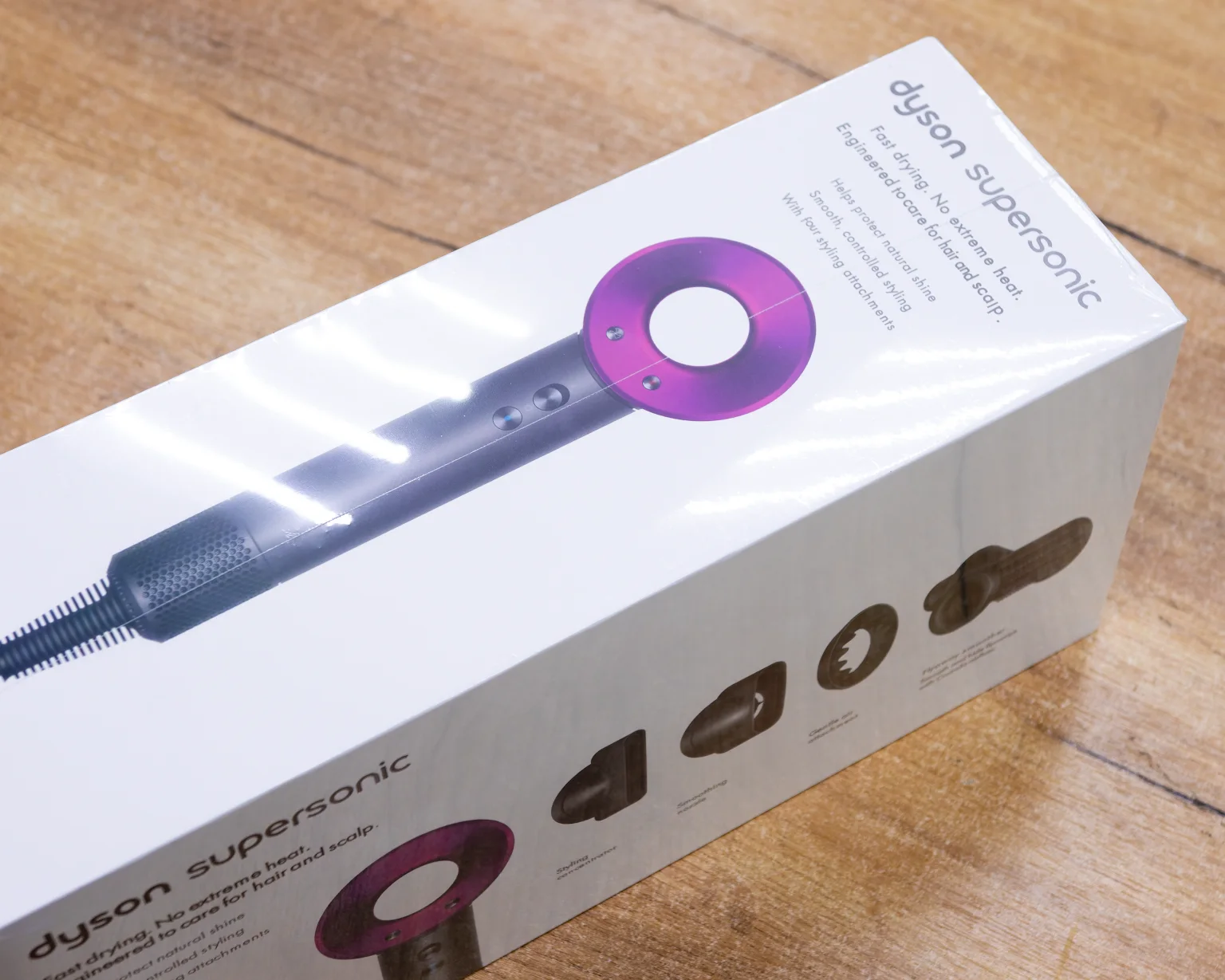 Фен Dyson HD15 Supersonic (никель/фуксия), люкс аналог