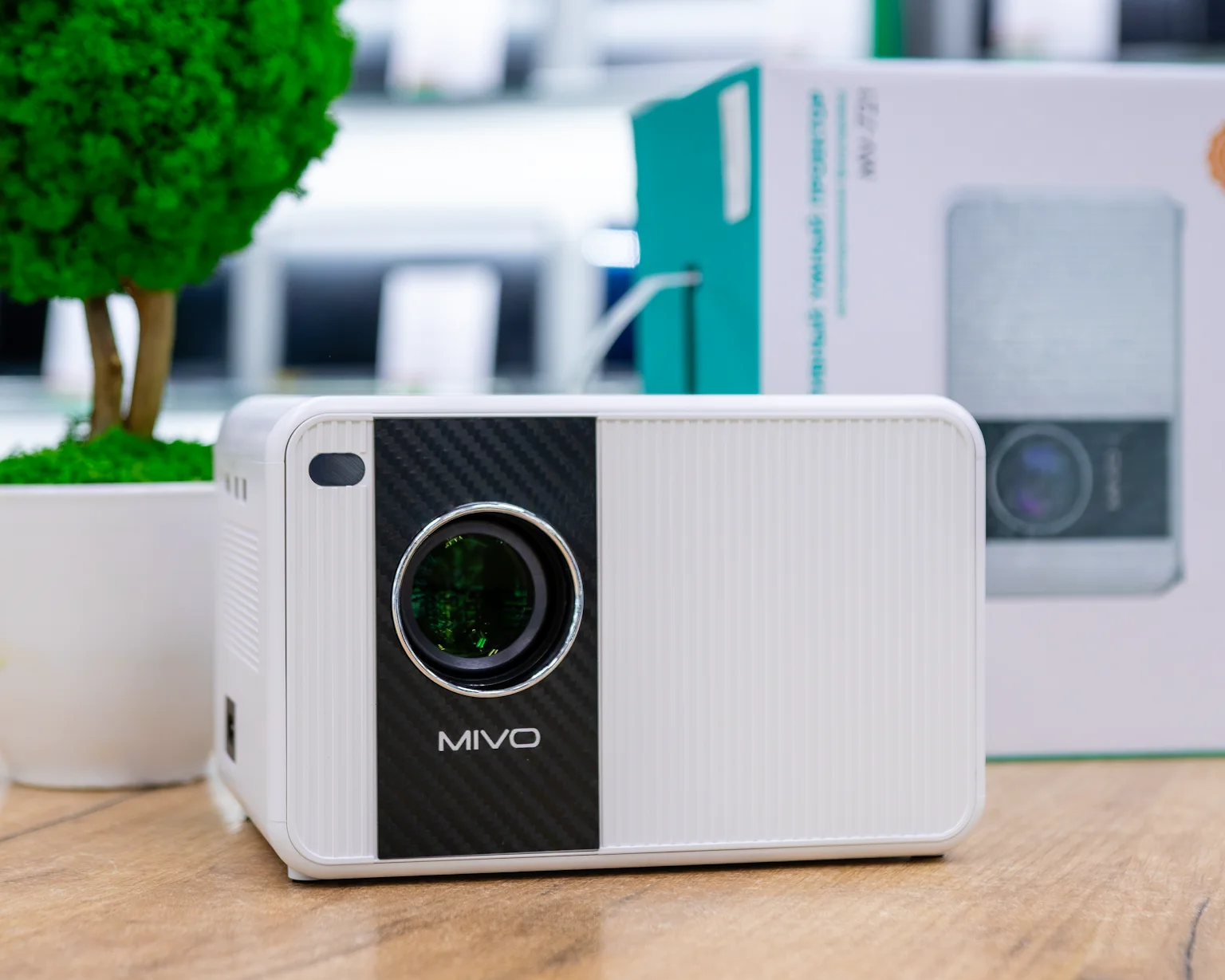 Портативный проектор Mivo MV-721 (белый)