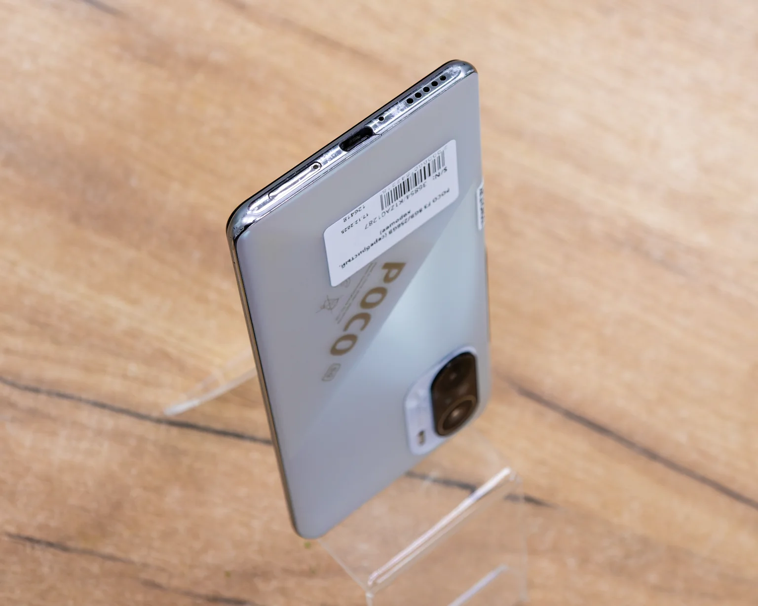 POCO F3 8GB/256GB (серебристый, хорошее)