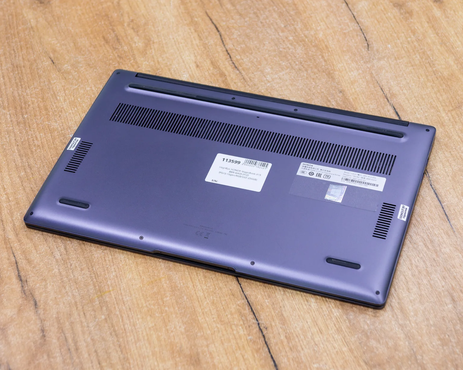 Ноутбук HONOR MagicBook X15 BBR-WAI9 (FHD IPS/i3-10gen/8GB/SSD 256GB)