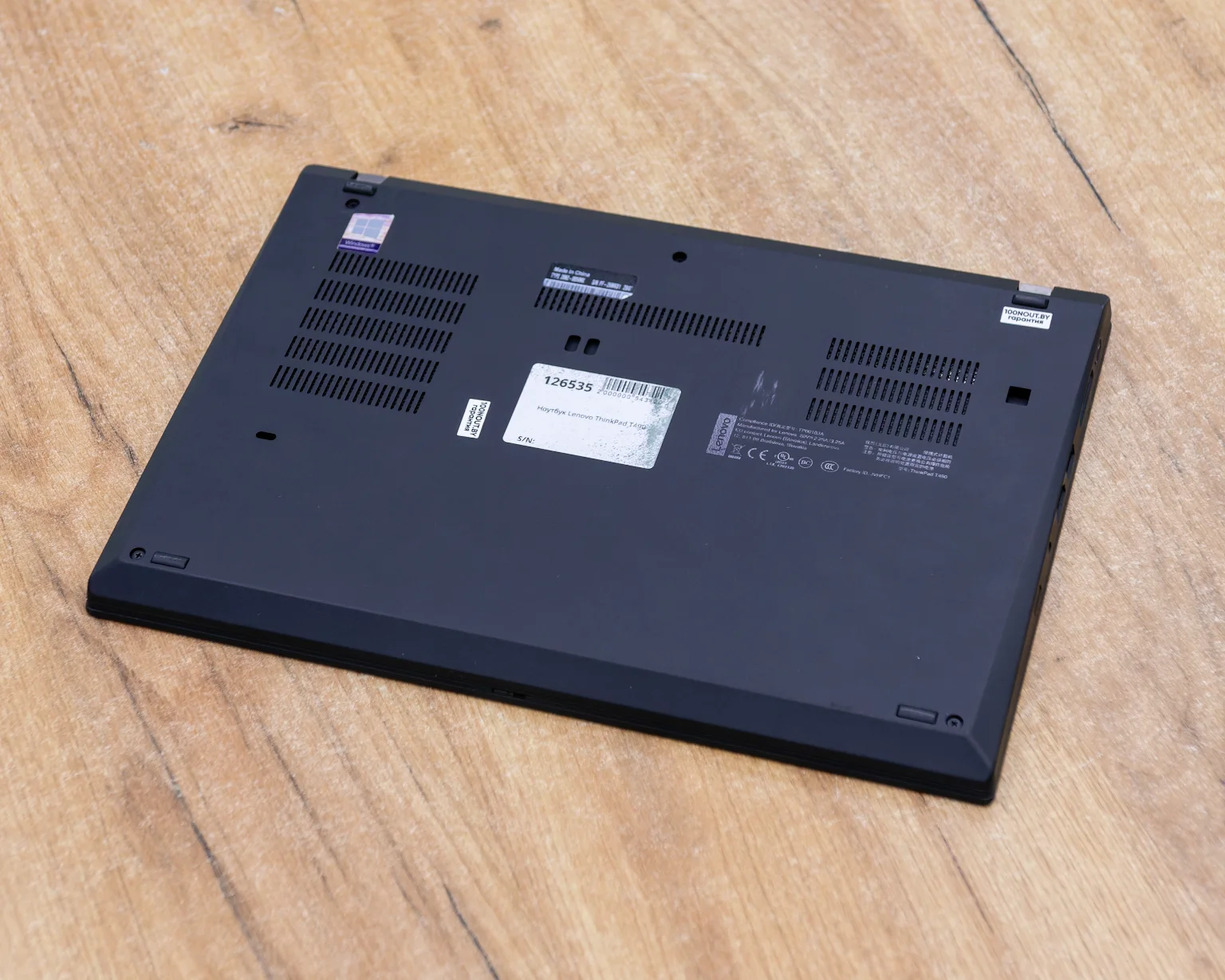 Ноутбук Lenovo ThinkPad T490 (IPS/Intel Core i5-8265U/Intel UHD Graphics 620/8GB/SSD 256GB)