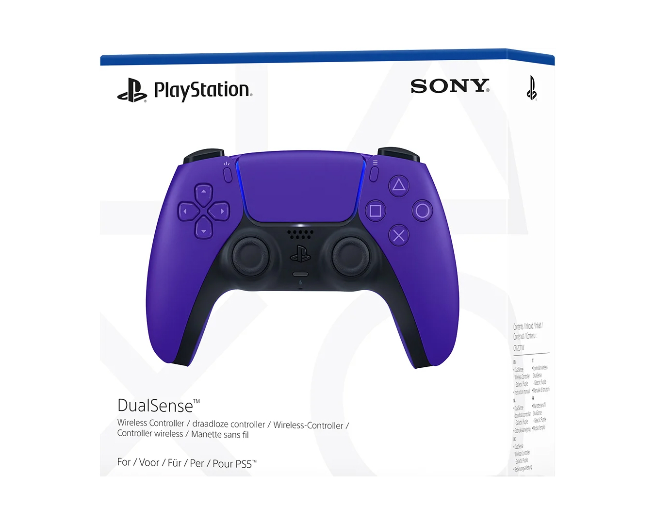 (новый.) Геймпад для PS5 Sony DualSense (галактический пурпурный), оригинал