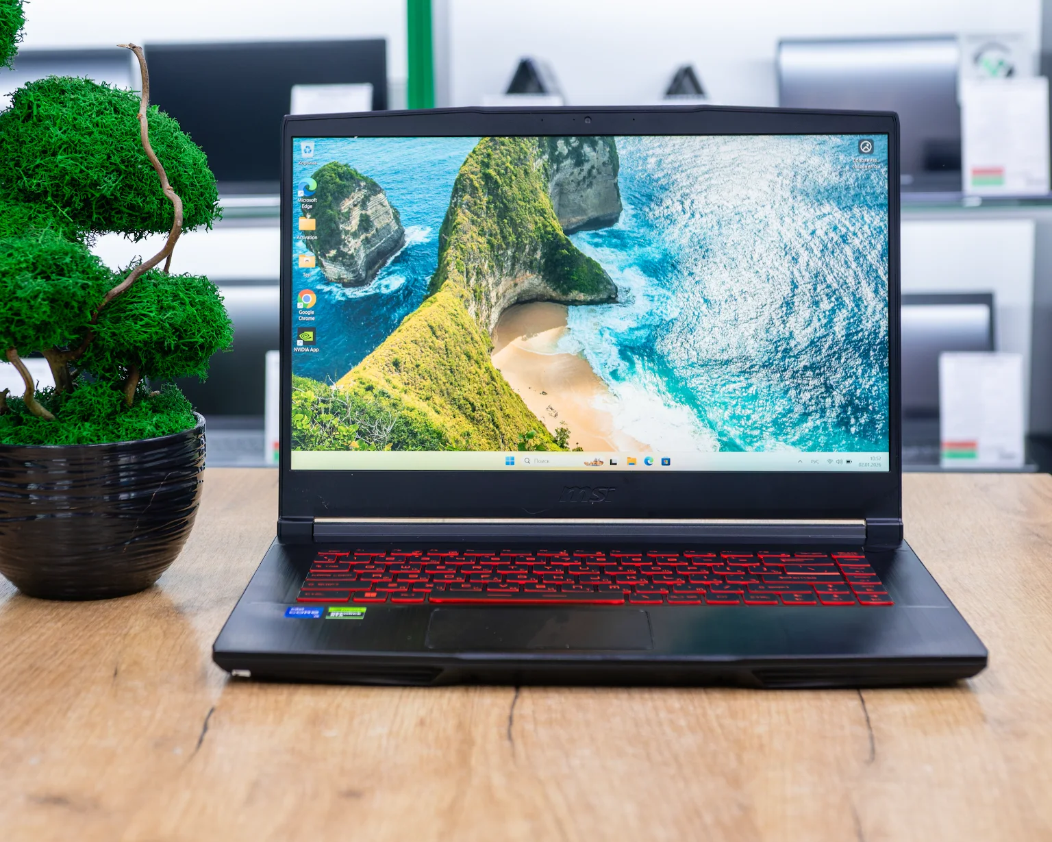 Игровой ноутбук MSI Thin GF63 12UCX (144Hz/i5-12gen/RTX 2050 4GB/16GB/SSD 512GB)