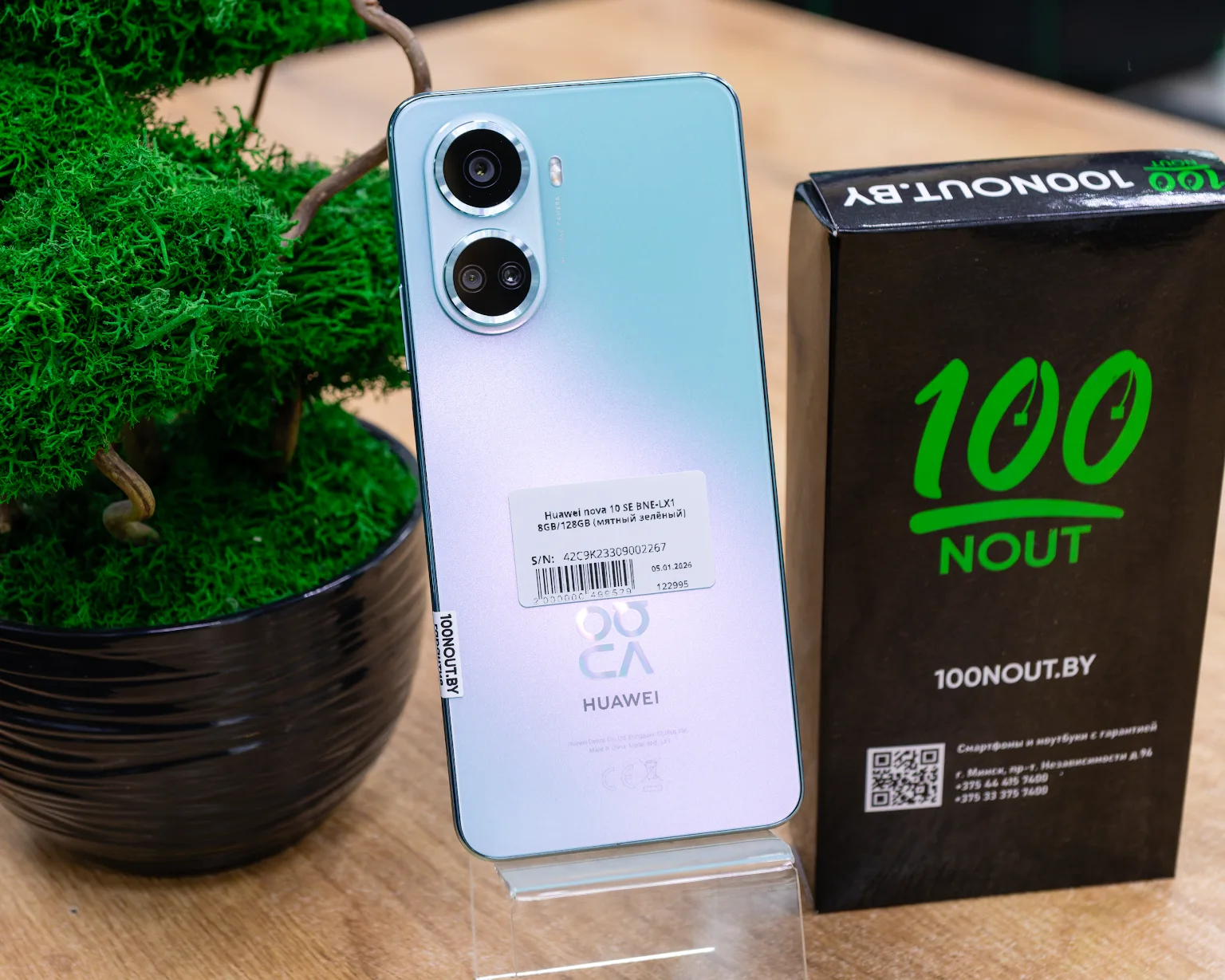 Huawei nova 10 SE 8GB/128GB (мятный зелёный) BNE-LX1