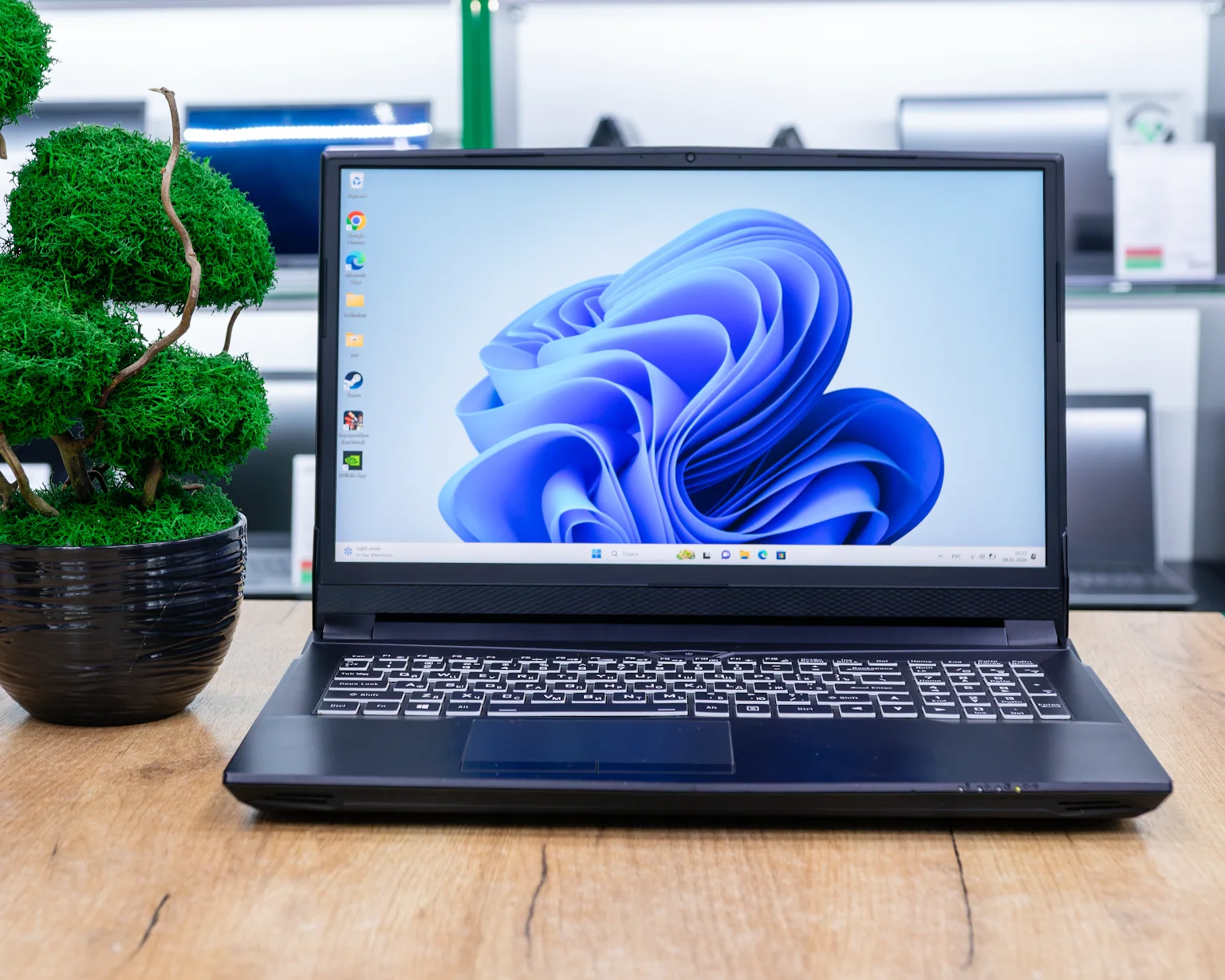 Игровой ноутбук Clevo N960Kx (240Hz/i5-11gen/RTX 3070 8GB/16GB/SSD 512GB)