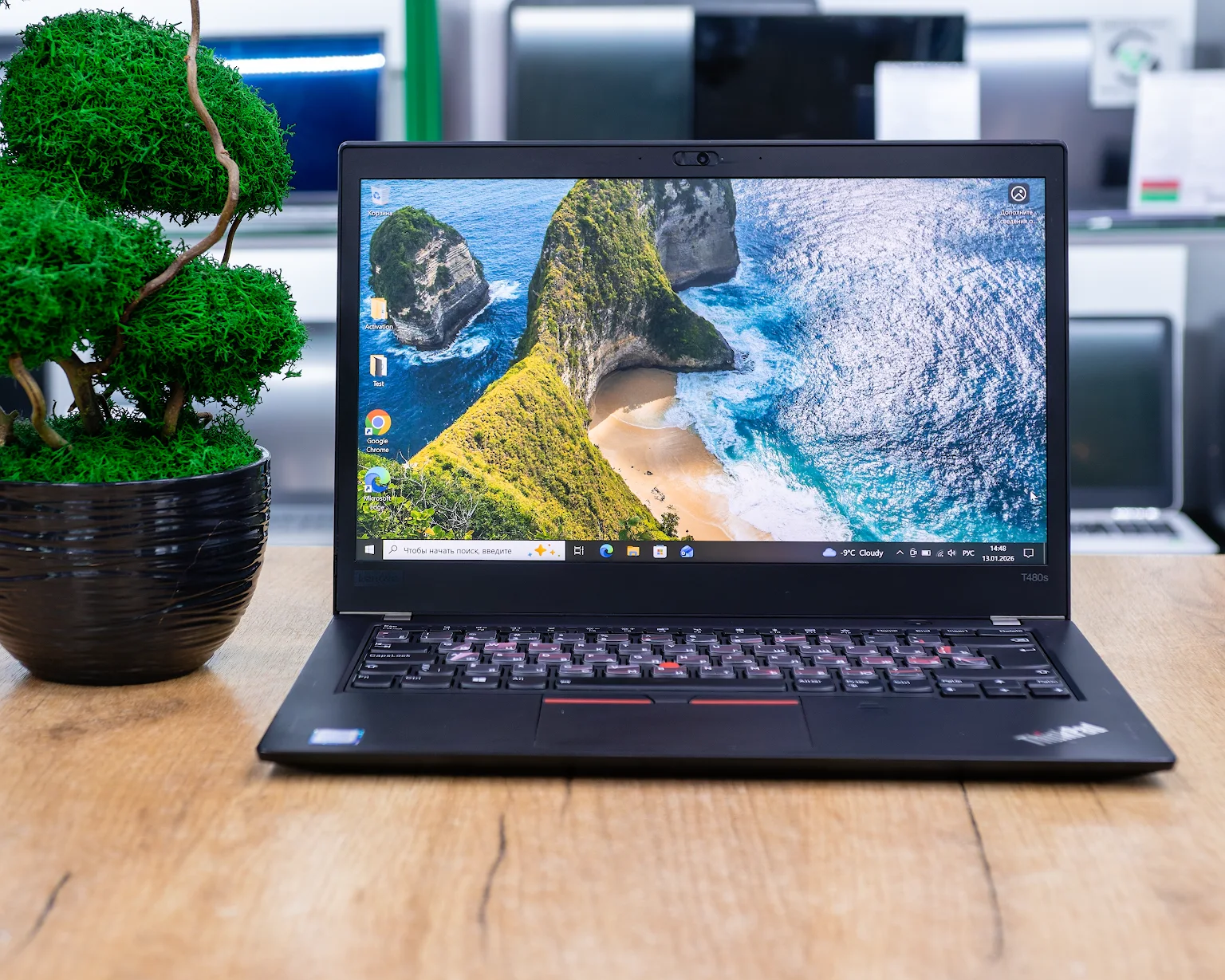 Ноутбук Lenovo ThinkPad T480S (IPS/Intel Core i5-8250U/Intel UHD Graphics 620/8GB/SSD 256GB)