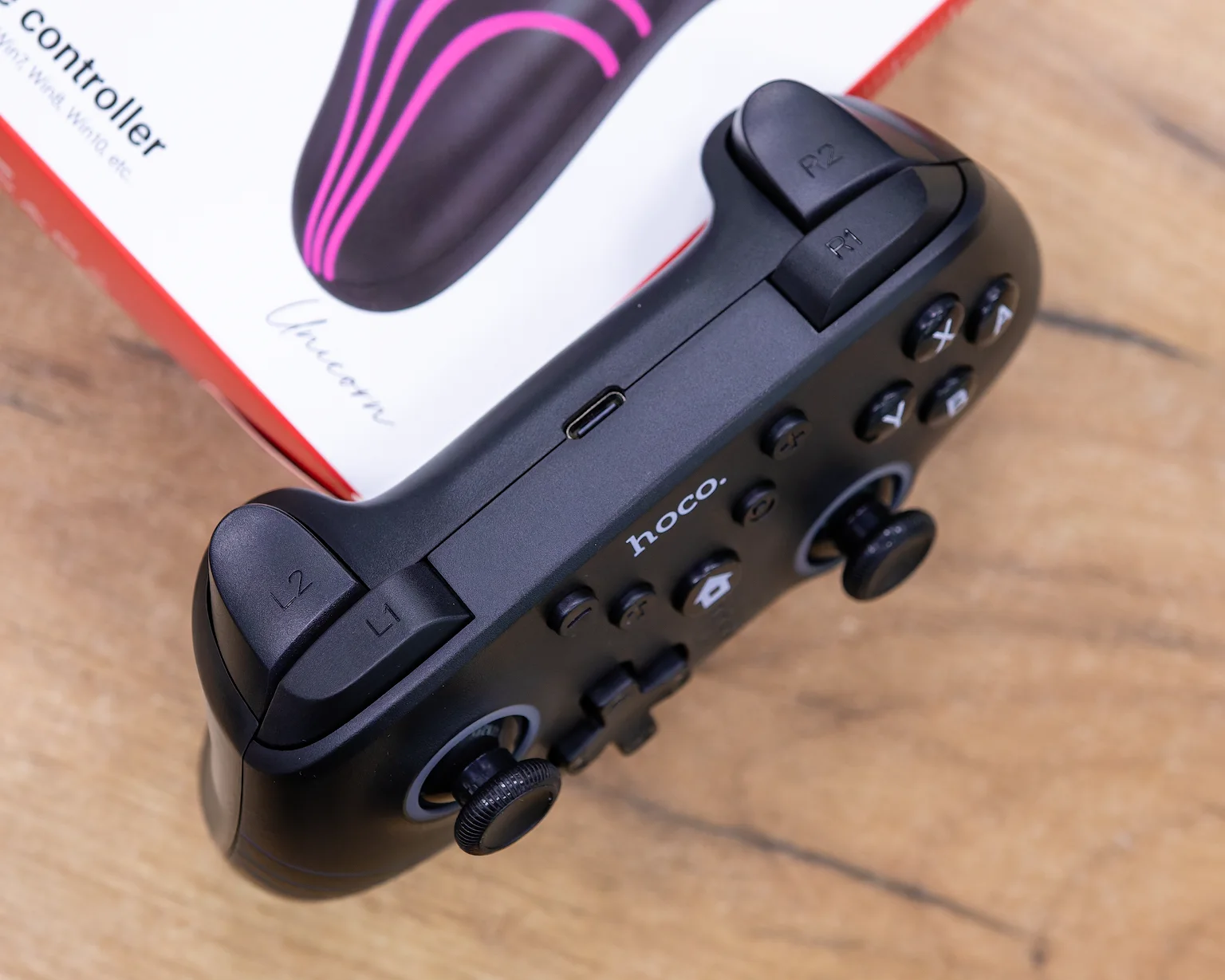 Геймпад Hoco GA2 беспроводной, мультифункциональный (чёрный)