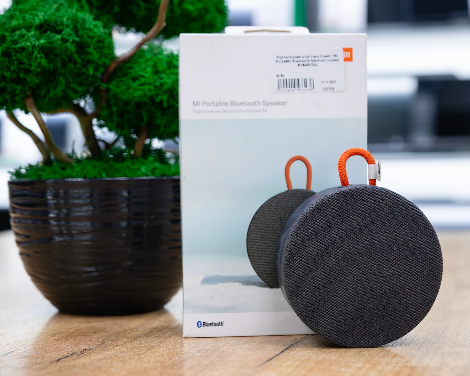 Портативная акустика Xiaomi Mi Portable Bluetooth Speaker (серая) BHR4802GL