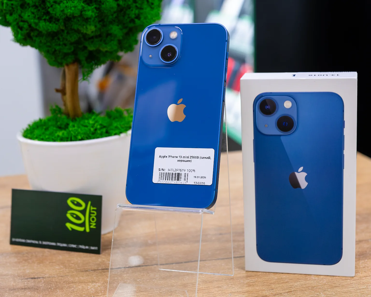 Apple iPhone 13 mini 256GB (синий, хорошее)