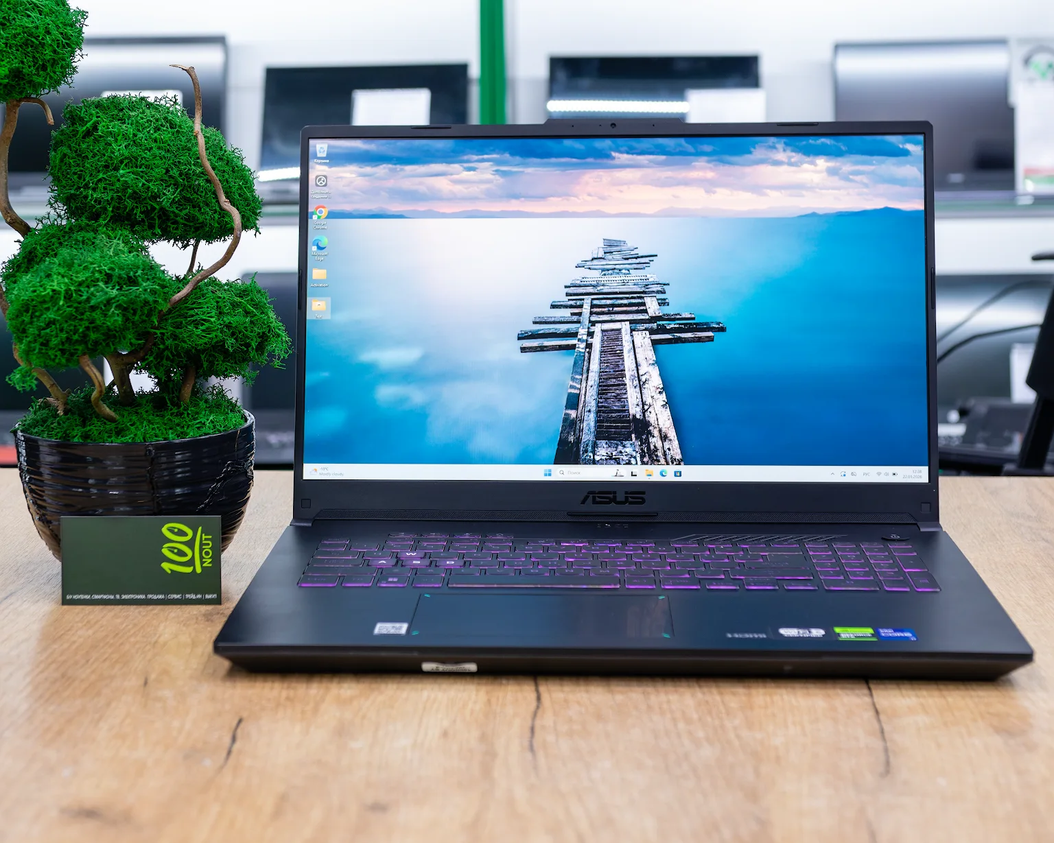 Игровой ноутбук Asus TUF Gaming F17 FX707Z  (144Hz/Intel Core i7-12700H/RTX 4070 8Гб/16GB/SSD 1000GB)