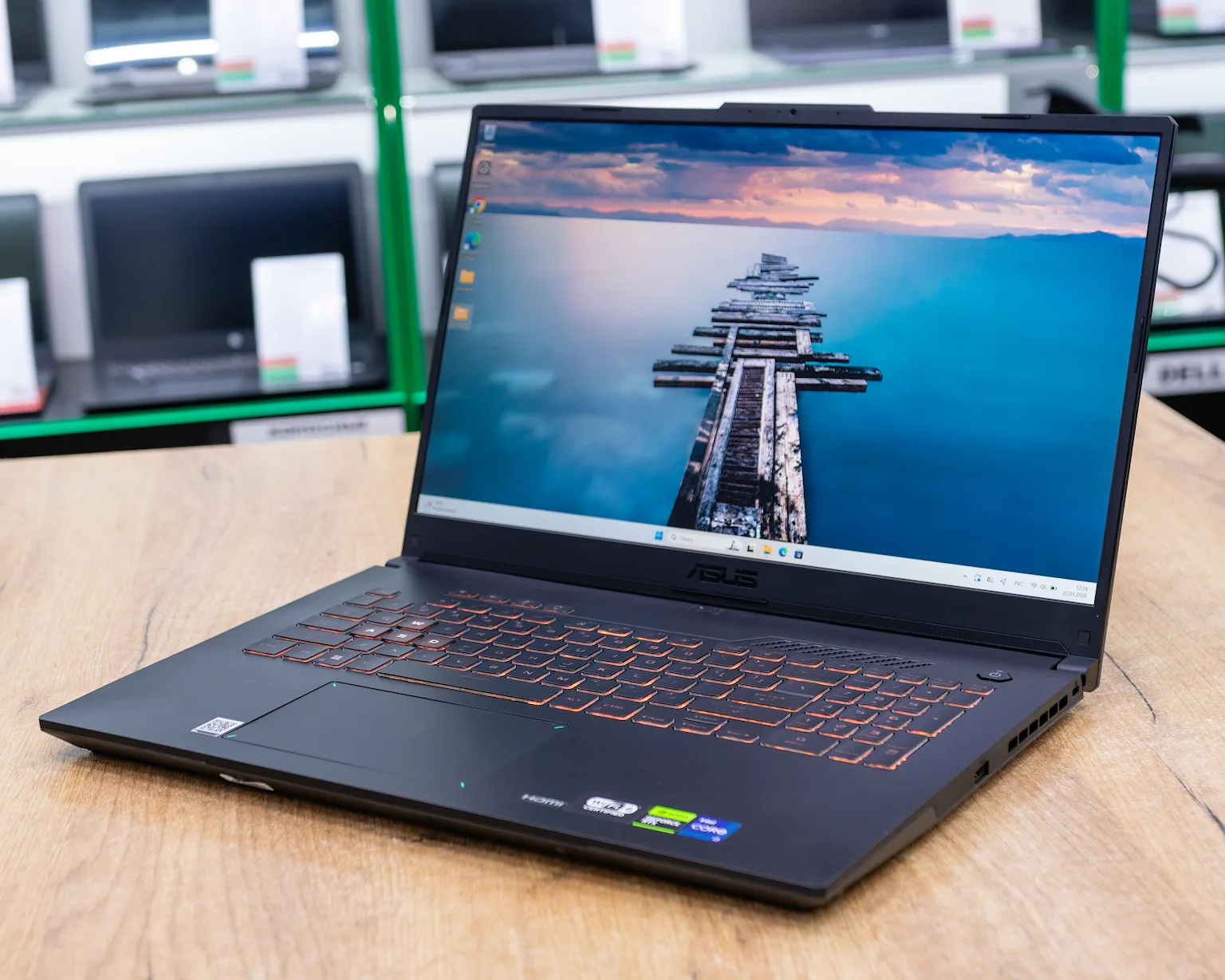 Игровой ноутбук Asus TUF Gaming F17 FX707Z  (144Hz/Intel Core i7-12700H/RTX 4070 8Гб/16GB/SSD 1000GB)