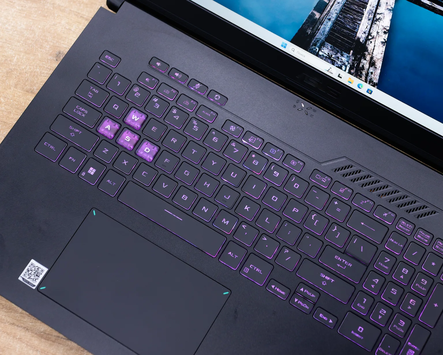 Игровой ноутбук Asus TUF Gaming F17 FX707Z  (144Hz/Intel Core i7-12700H/RTX 4070 8Гб/16GB/SSD 1000GB)