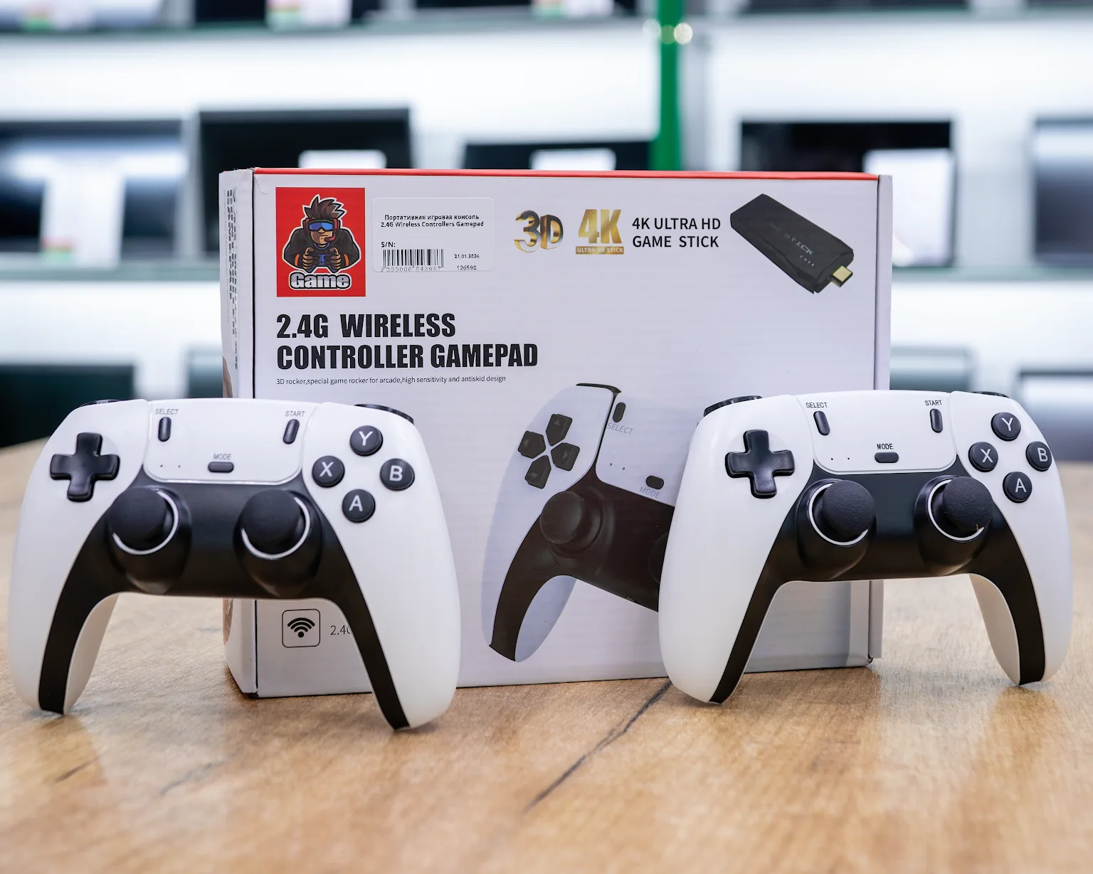 Портативная игровая консоль 2.4G Wireless Controllers Gamepad