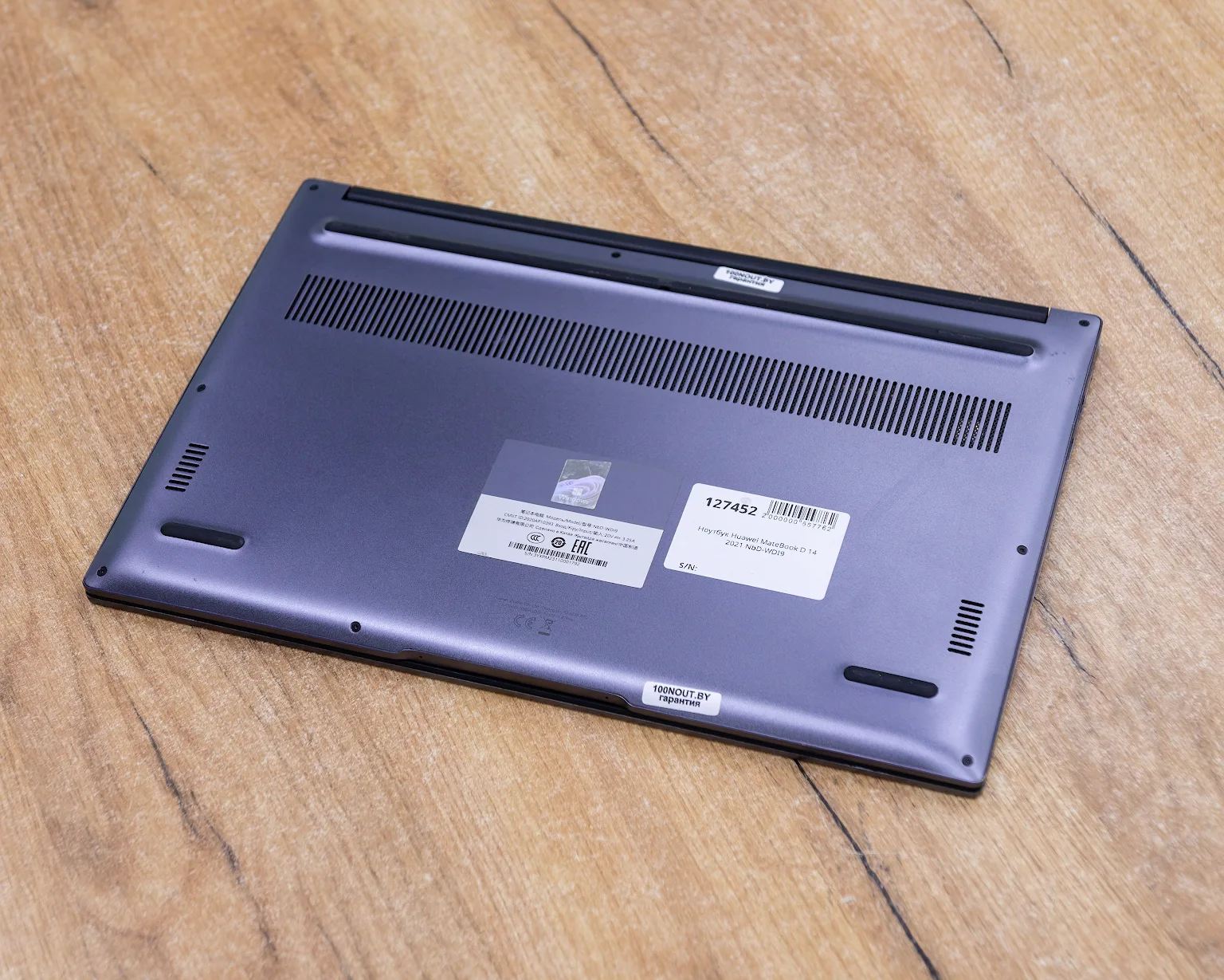 Ноутбук Huawei MateBook D 14 2021 NbD-WDI9 (FHD IPS/i3-11gen/8GB/SSD 256GB)