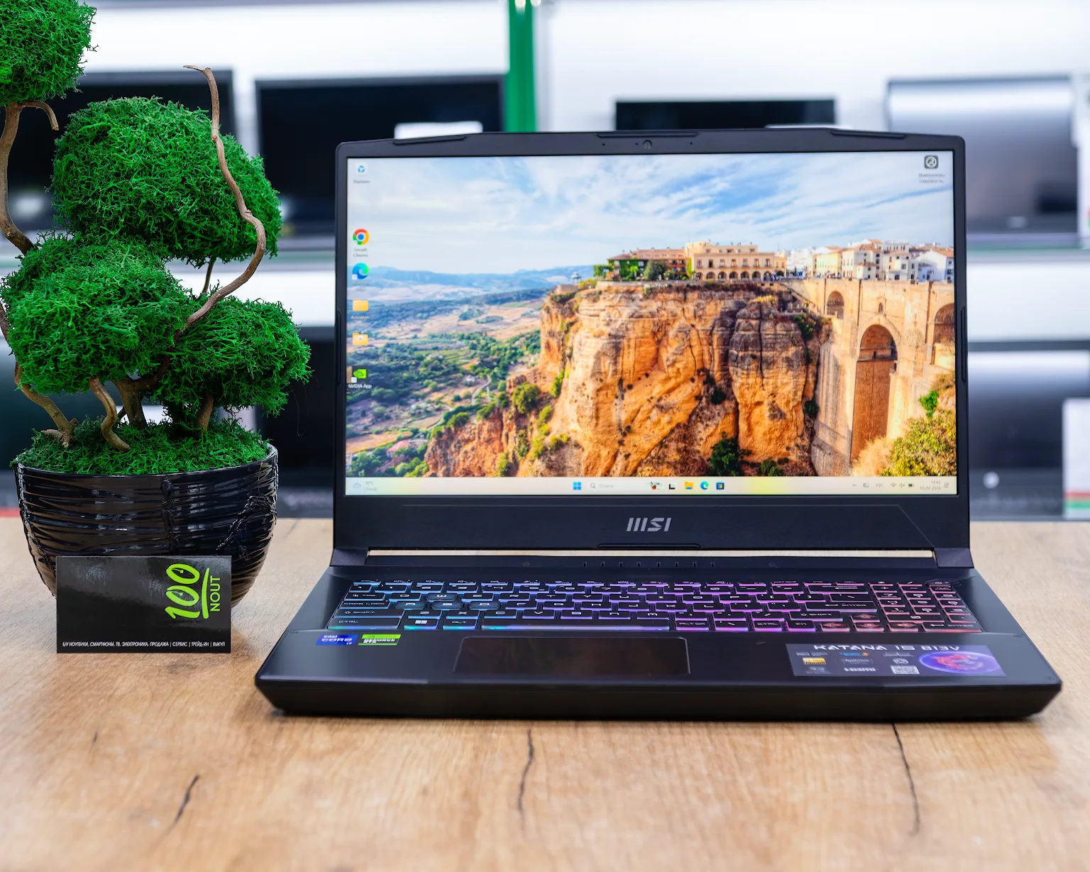 Игровой ноутбук MSI Katana 15 B13VGK (165Hz 2K IPS/i7-13gen/RTX 4070 8GB/16GB/SSD 1TB)