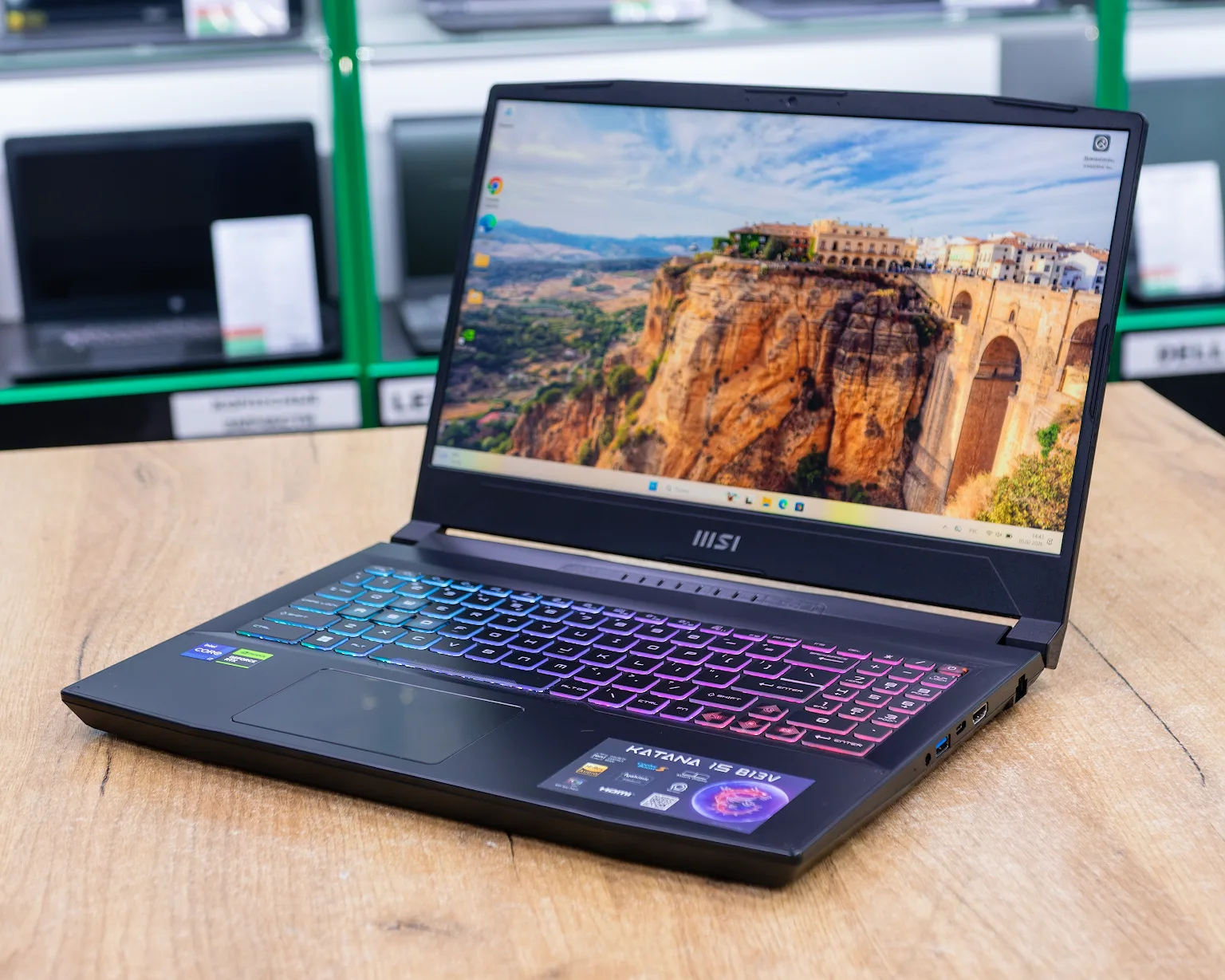 Игровой ноутбук MSI Katana 15 B13VGK (165Hz 2K IPS/i7-13gen/RTX 4070 8GB/16GB/SSD 1TB)