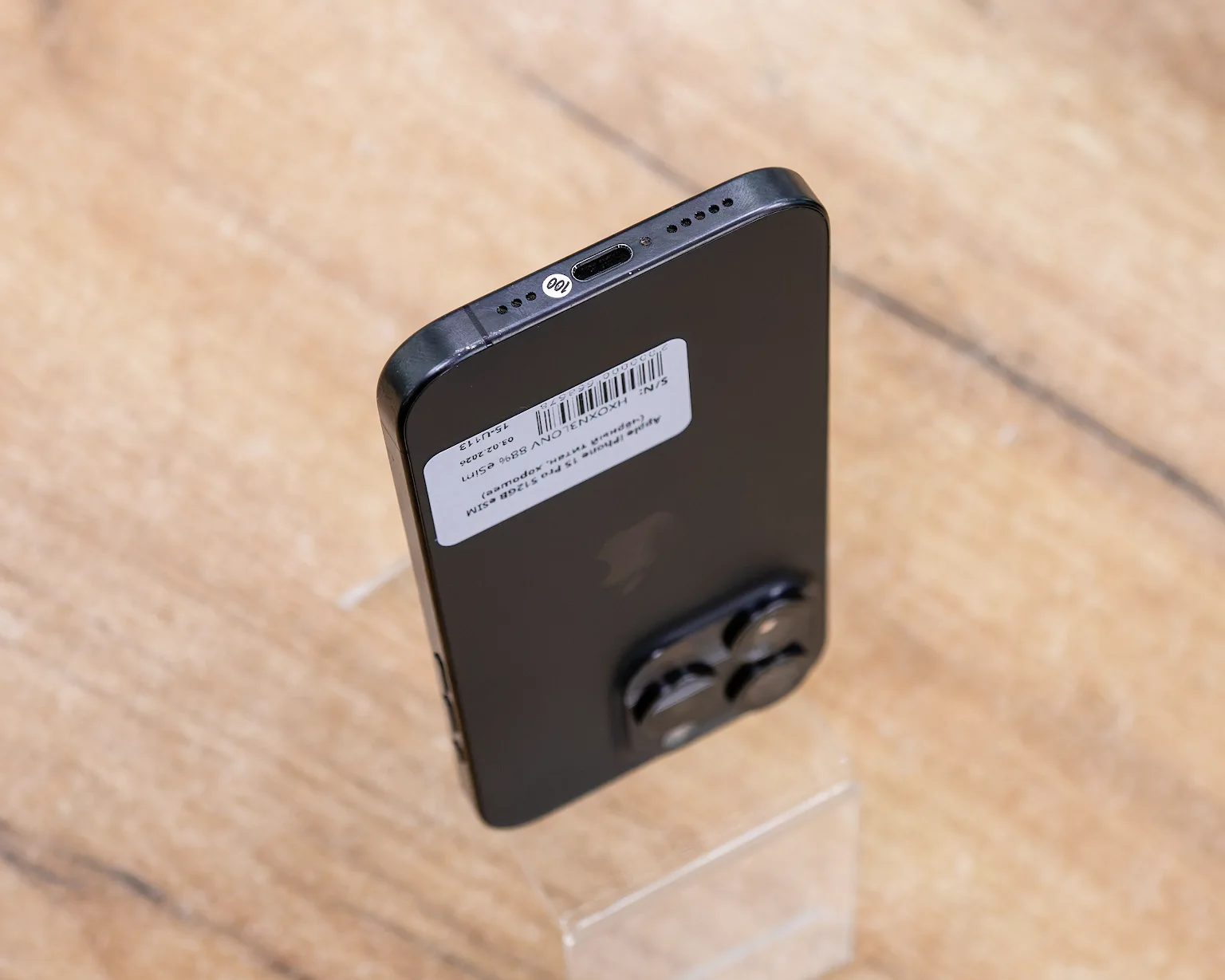 Apple iPhone 15 Pro 512GB eSim (чёрный титан, хорошее)