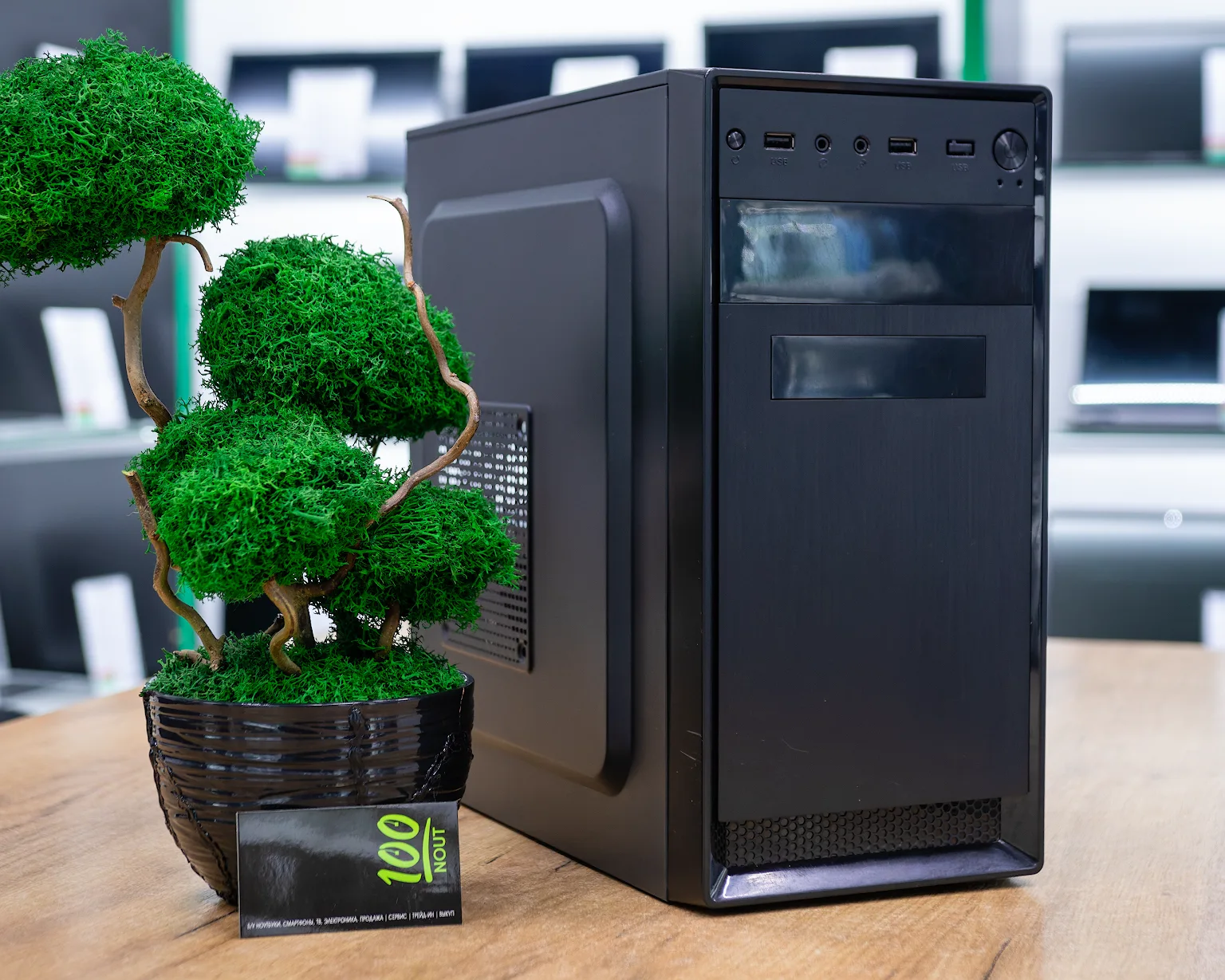 Компьютер (системный блок) (i3-10105, Intel UHD Graphics 630, ОЗУ 8GB, SSD 128GB)