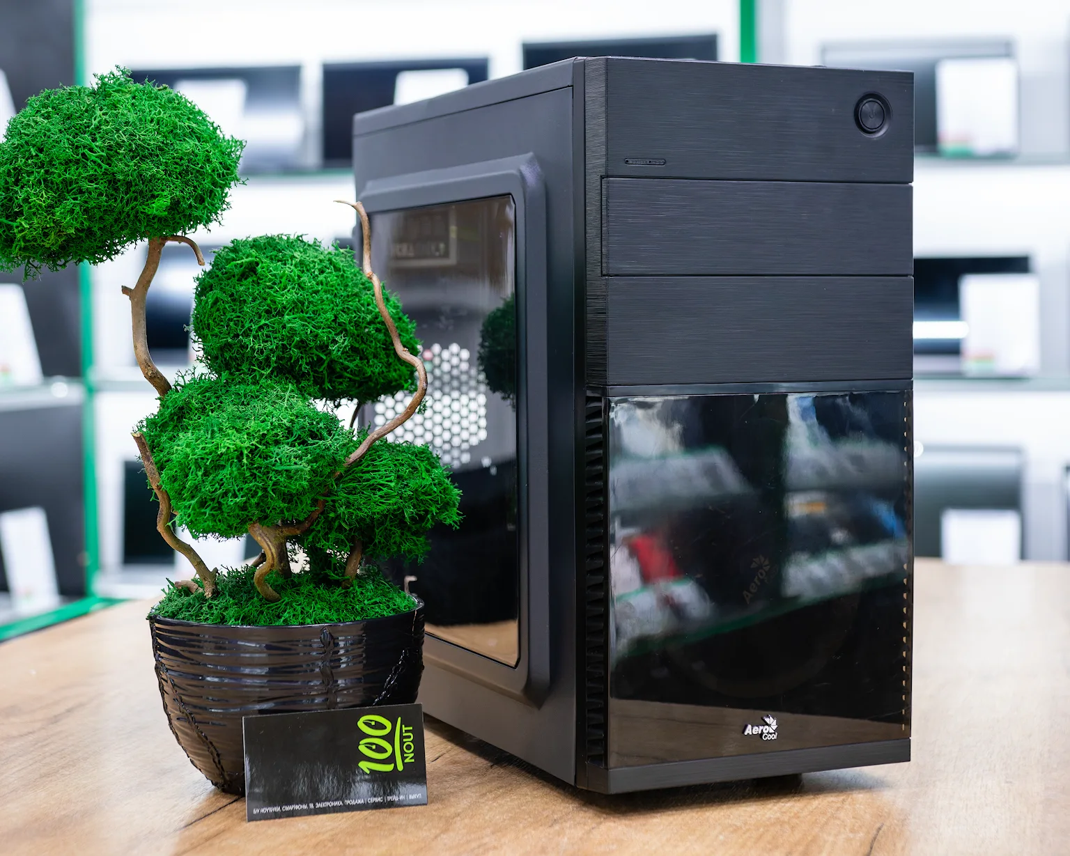 Компьютер (системный блок) (Pentium Gold G6405, UHD Graphics 610, ОЗУ 8GB, SSD 240GB)