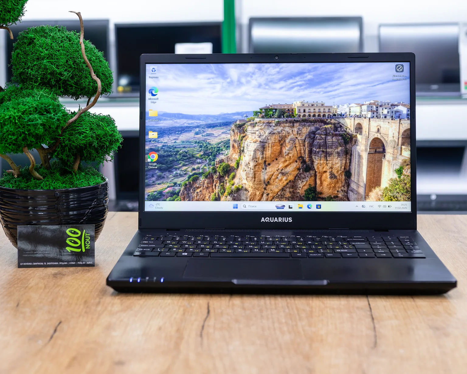 Ноутбук Aquarius CMP NS685U R11 (FHD IPS/i3-11gen/8GB/SSD 256GB)