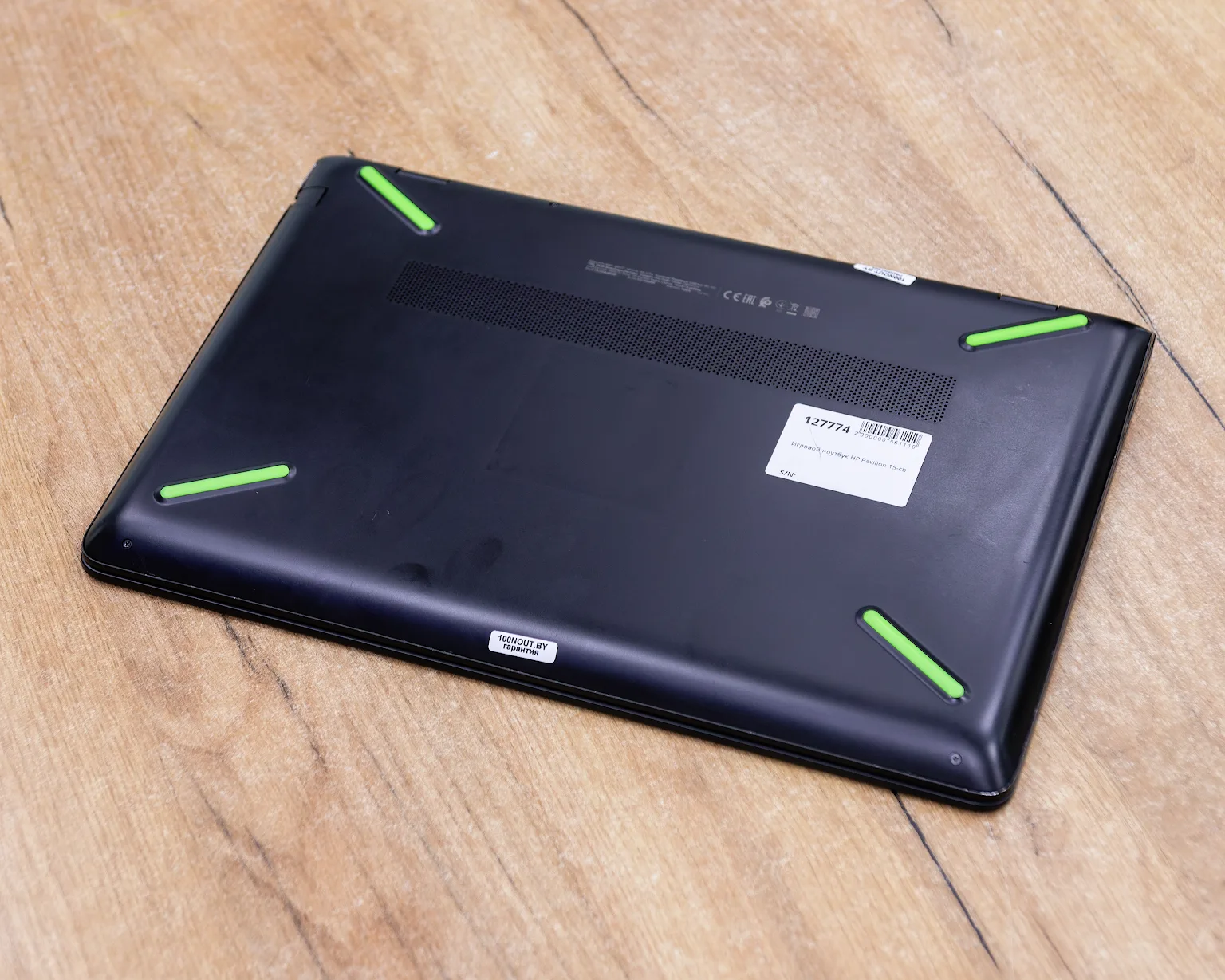 Игровой ноутбук HP Pavilion 15-cb (FHD/i5-7gen/GTX 1050 4GB/8GB/SSD+HDD 128+1000GB)