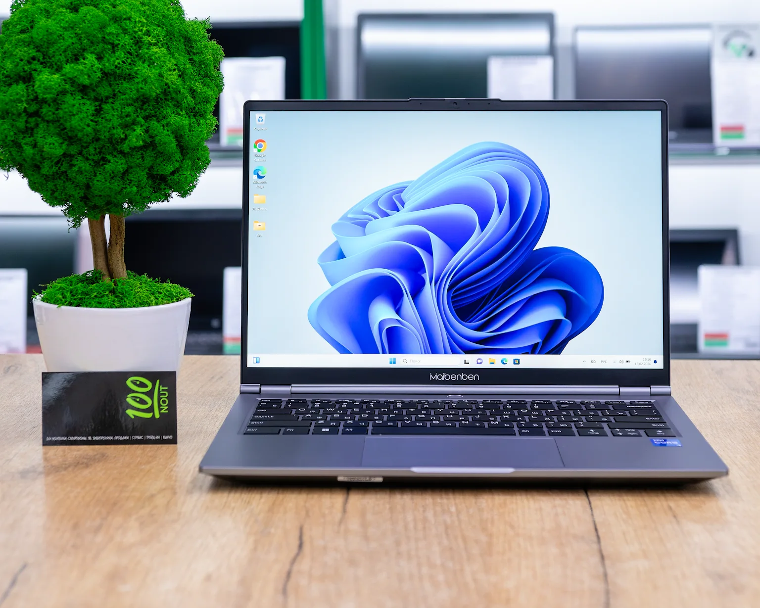 Ноутбук Maibenben P429 (2K IPS/i5-12gen/8GB/SSD 512GB)