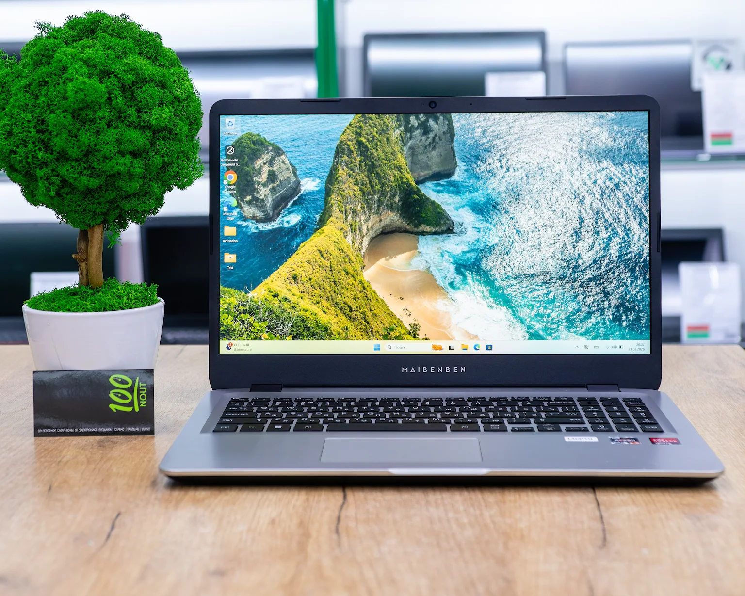 Ноутбук Maibenben B115A (FHD IPS/Ryzen 5 Pro 4650U/16GB/512GB)