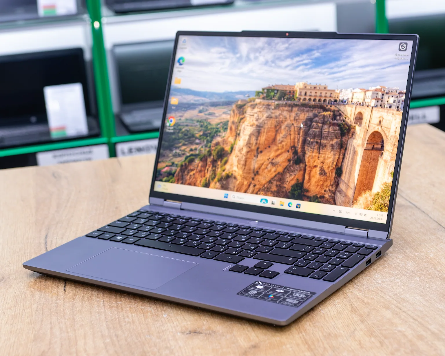 Ноутбук Maibenben B515B (2K/120HZ/Ryzen 7-8gen/24GB/SSD 1024GB)