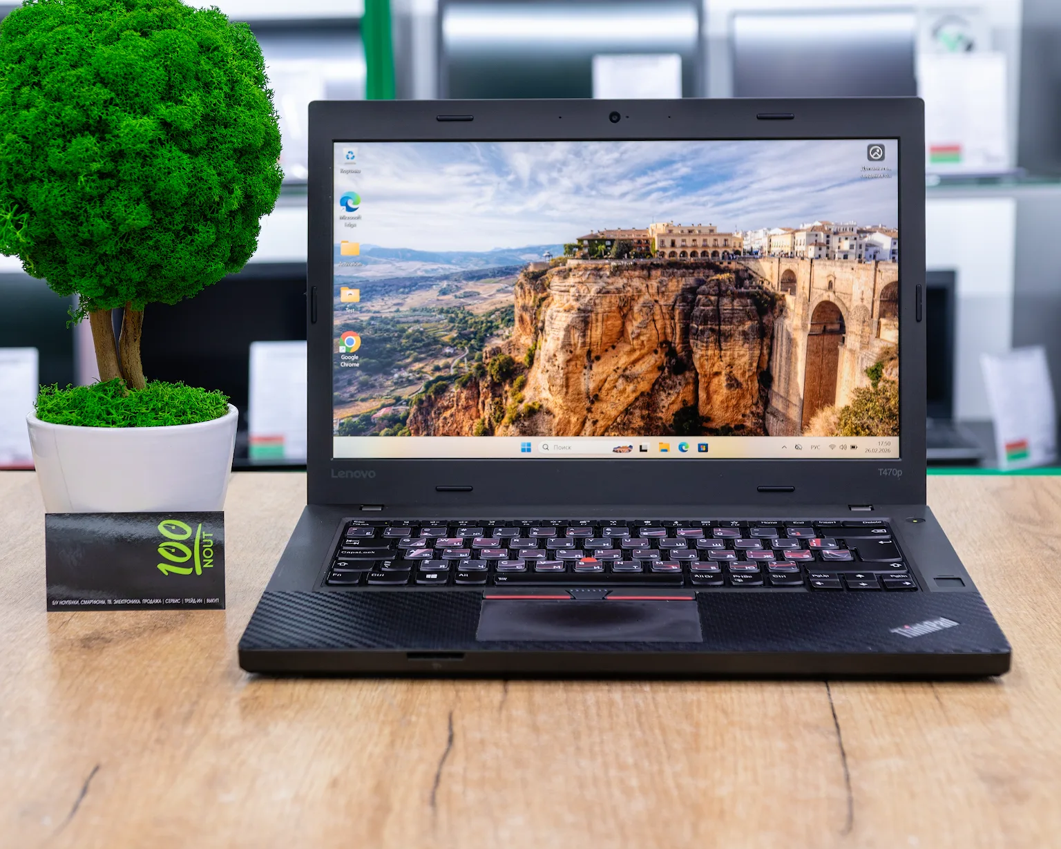 Ноутбук Lenovo ThinkPad T470p (FHD IPS/i7-7gen/8GB/SSD 512GB)