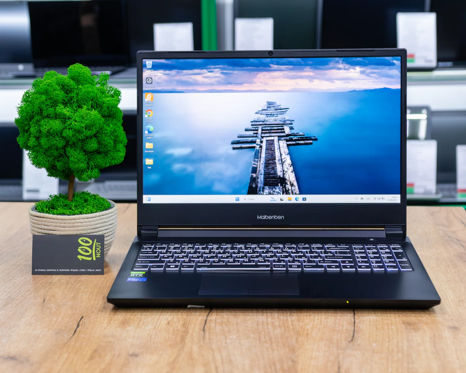 Игровой ноутбук Maibenben X556 X556FSFALBRE0 (144Hz/Ryzen 5 5600H/RTX 3050 4GB/16GB/SSD 512GB)