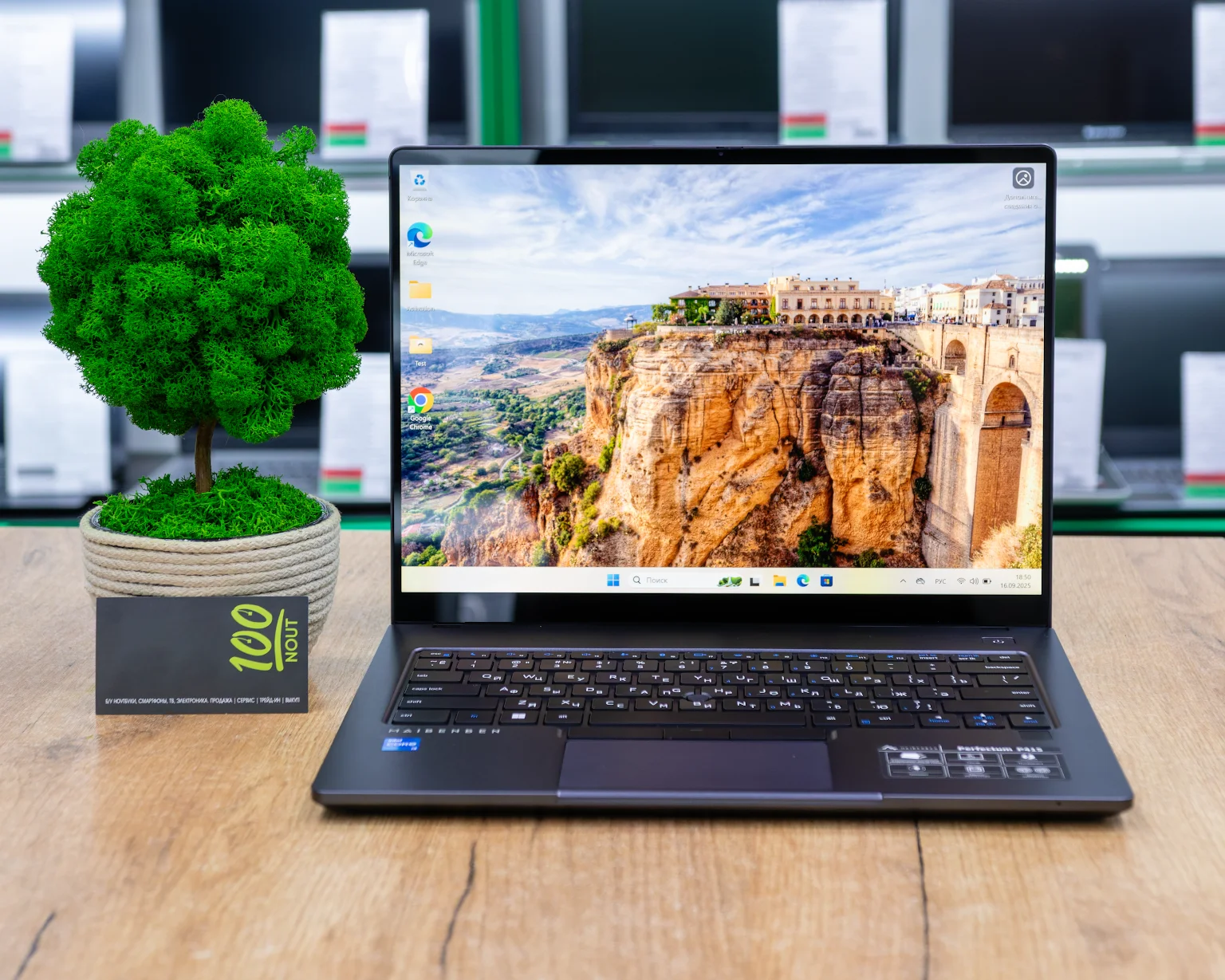 Ноутбук Maibenben P415 P4153HB0HGRE0 (3K IPS/i3-11gen/8GB/SSD 512GB)