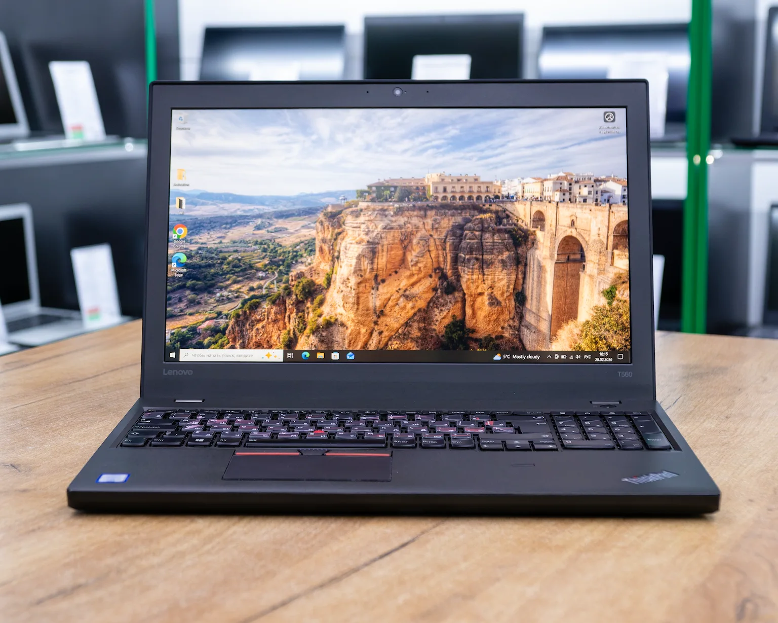 Ноутбук Lenovo ThinkPad T560 (FHD IPS/i5-6gen/8GB/SSD 192GB)