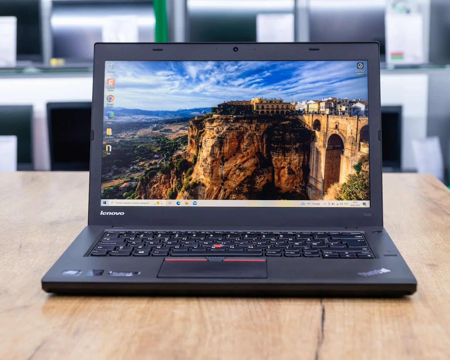 Ноутбук Lenovo ThinkPad T450 (HD+/i5-5gen/8GB/SSD 256GB)