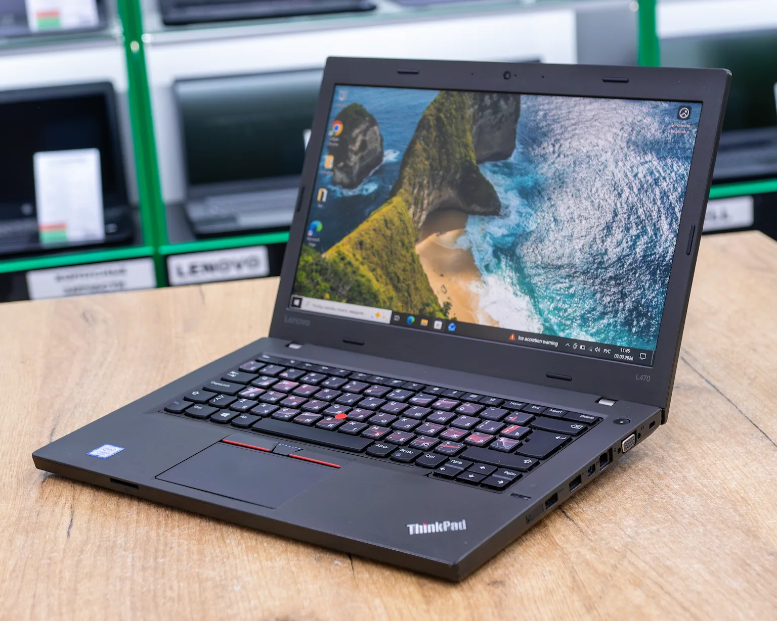 Ноутбук Lenovo ThinkPad L470 (FHD IPS/i5-7gen/8GB/SSD 256GB)