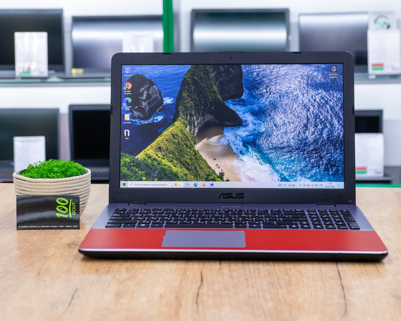 Ноутбук Asus X542UF (FHD/i3-8gen/GeForce MX130 2GB/8GB/SSD+HDD 120+1000GB)