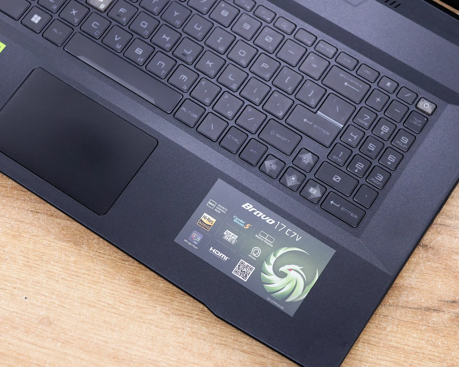 Игровой ноутбук MSI Bravo 17 C7VE (144Hz/Ryzen 7 7735HS/RTX 4050 6GB/16GB/SSD 512GB)