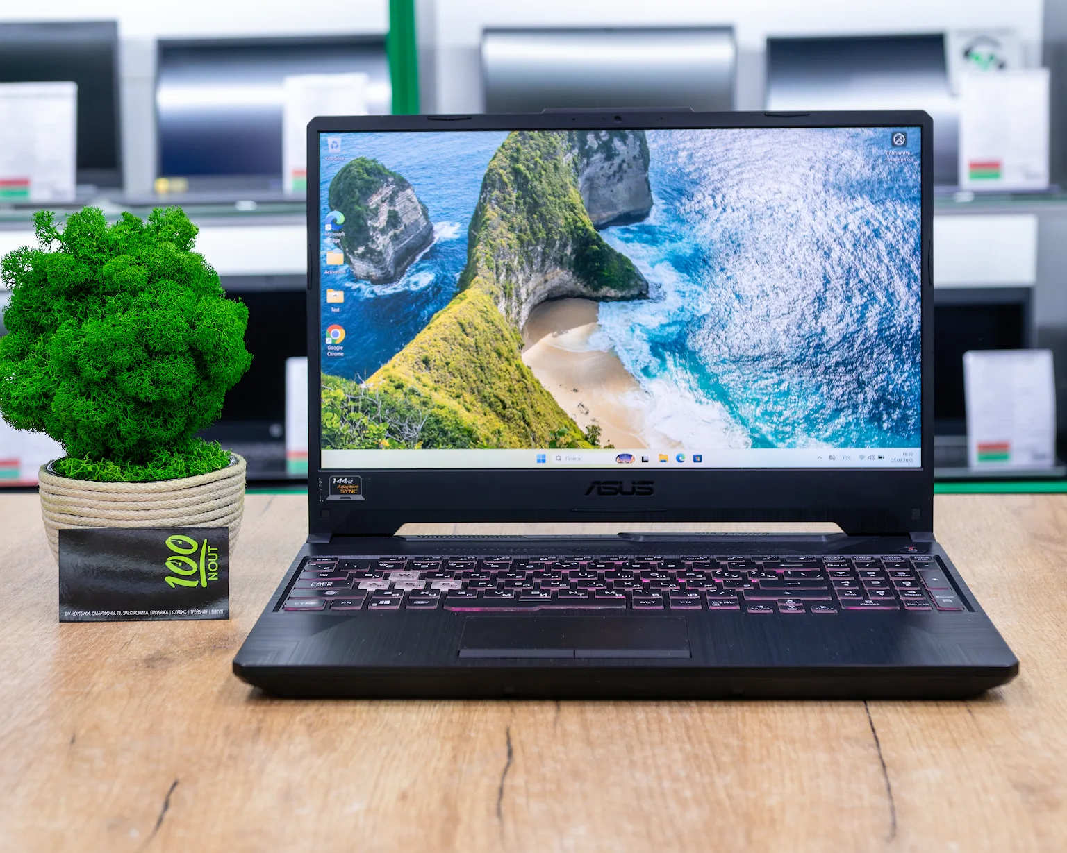 Игровой ноутбук Asus TUF Gaming FA506IU (144Hz/Ryzen 5 4600H/GTX 1660 Ti 6GB/16GB/SSD 512GB)