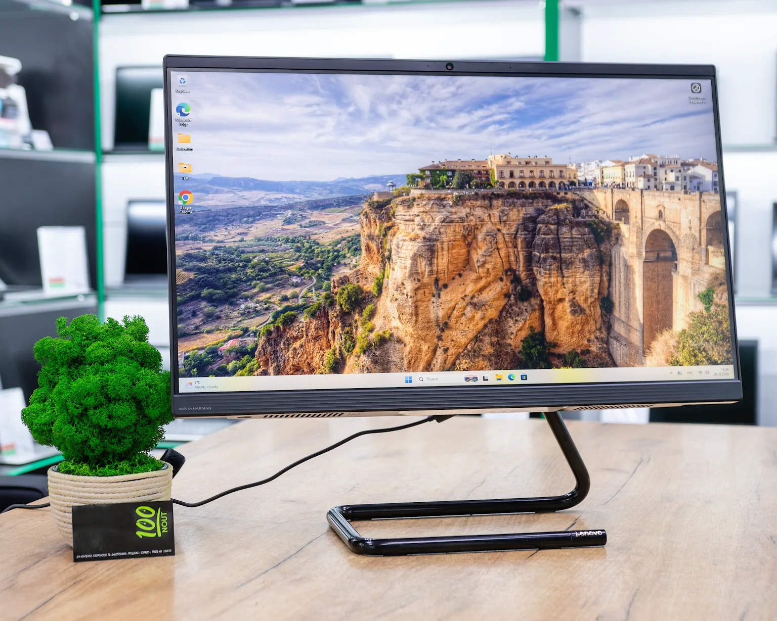 Моноблок Lenovo IdeaCentre AIO 3 24IIL5 (FHD IPS/i5-10gen/8GB/SSD 256GB)