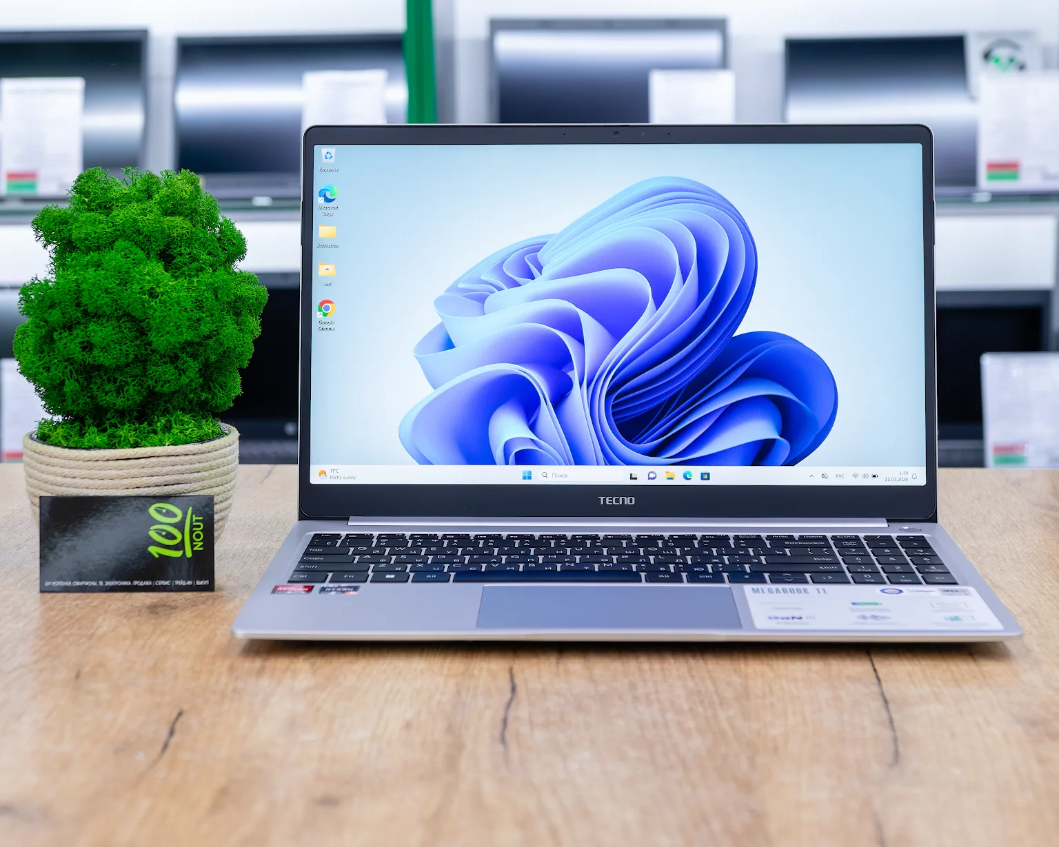 Ноутбук Tecno Megabook T1 (FHD IPS/Ryzen 5 5560U/16GB/SSD 512GB)