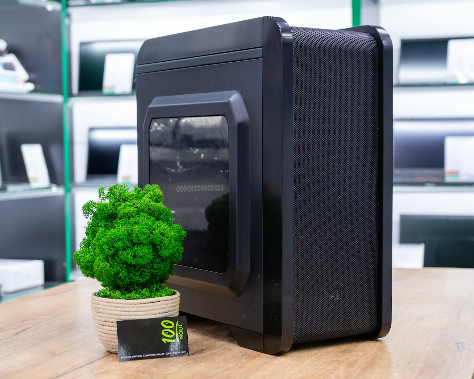 Компьютер (системный блок) (Ryzen 5 3600, GT 710 2GB, ОЗУ 8GB, SSD 120GB)