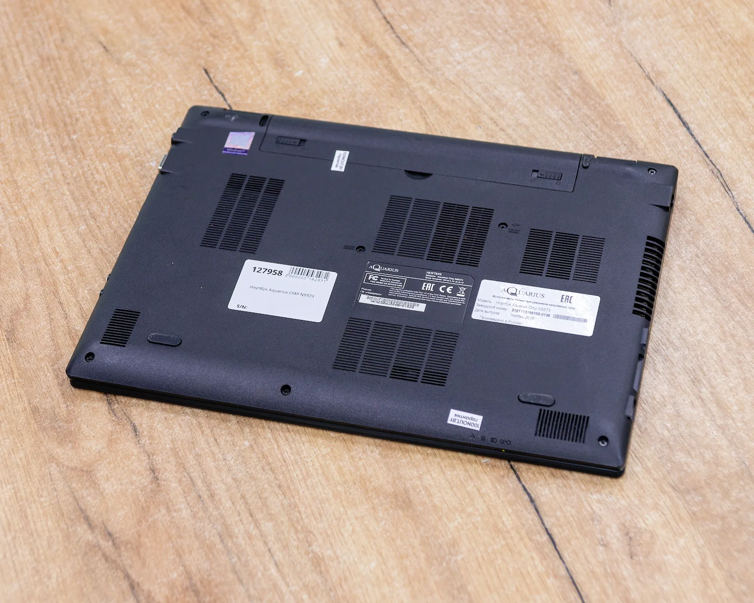 Ноутбук Aquarius CMP NS573 (HD/Pentium 4415U/8GB/HDD 1000GB)