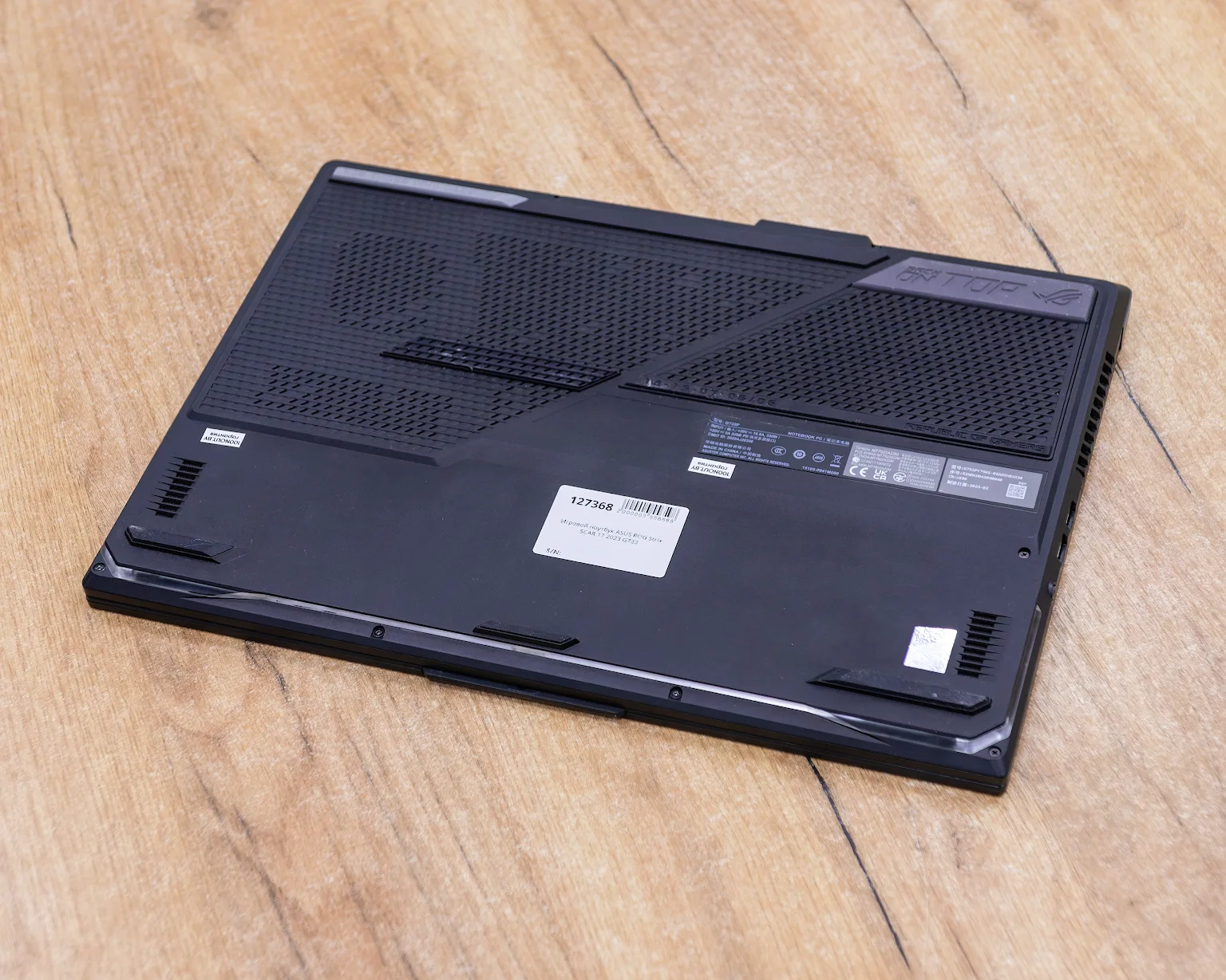 Игровой ноутбук ASUS ROG Strix SCAR 17 2023 G733 (240Hz/Ryzen 9 7945HX/RTX 4090 16GB/16GB/SSD 1TB)