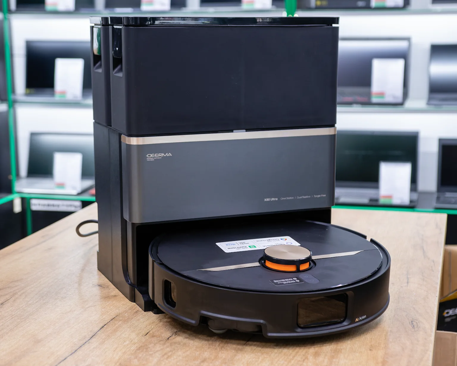 (новый.) Робот-пылесос Deerma DEM-X80 Ultra