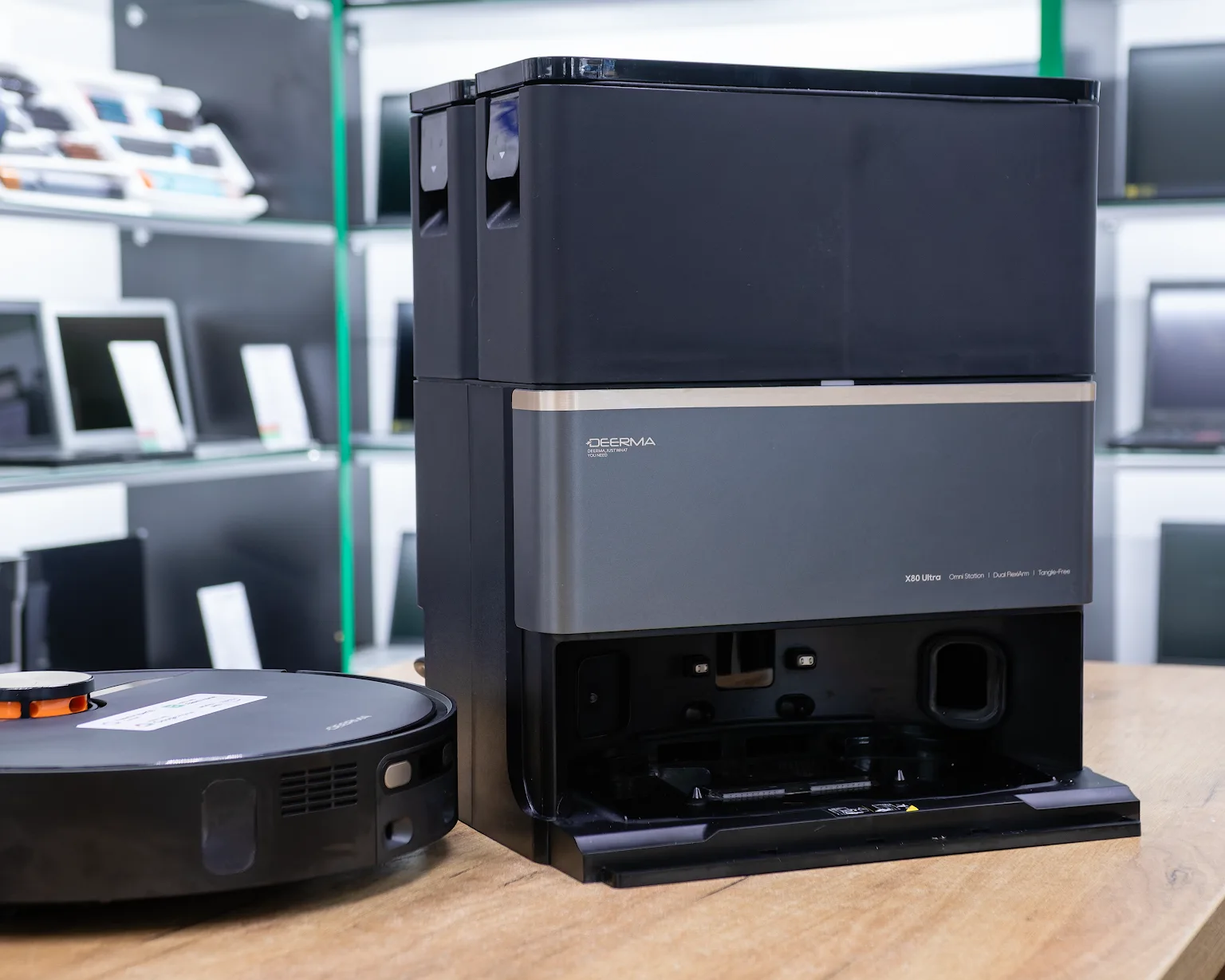 (новый.) Робот-пылесос Deerma DEM-X80 Ultra