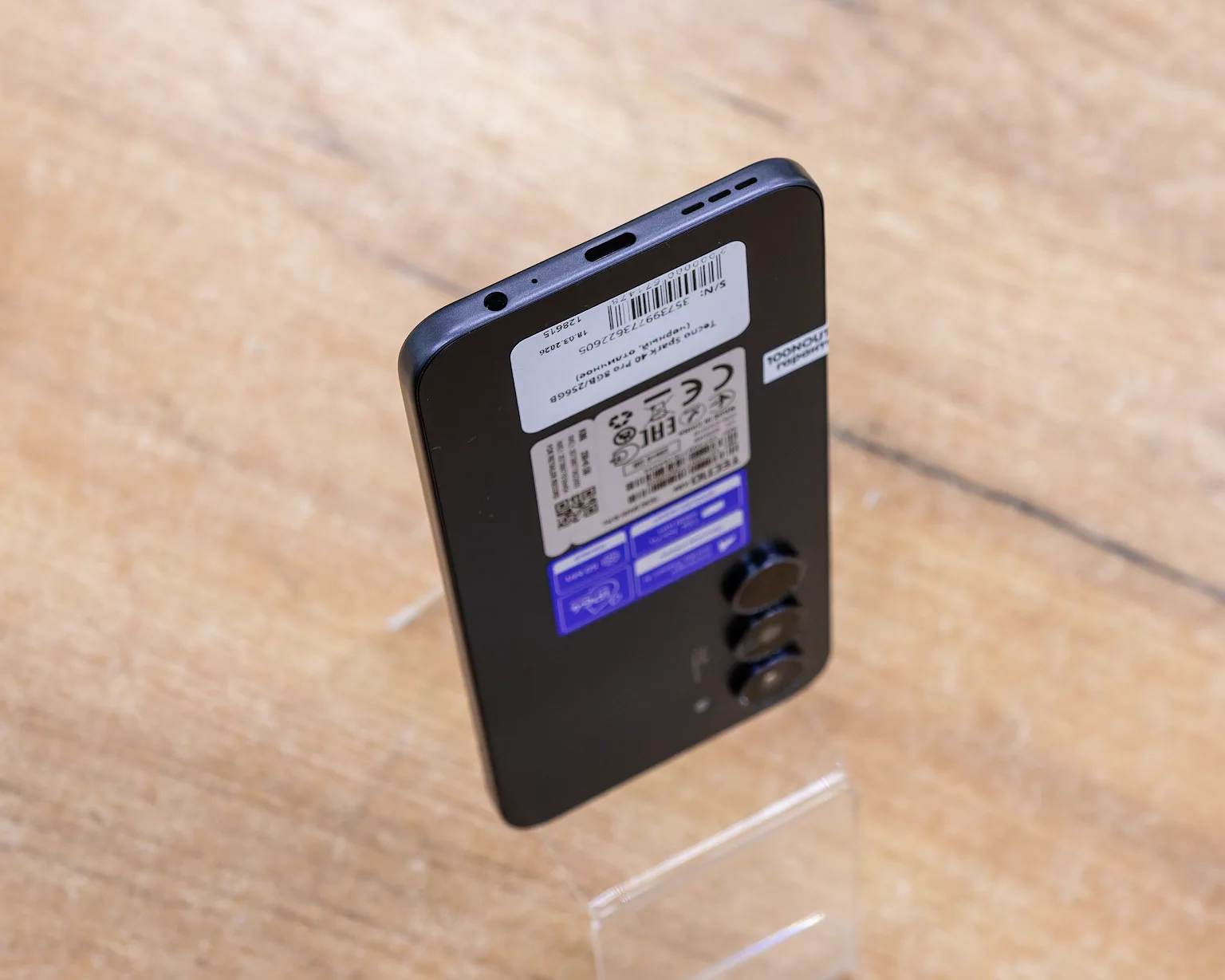 Tecno Spark 40 Pro 8GB/256GB (черный, отличное)