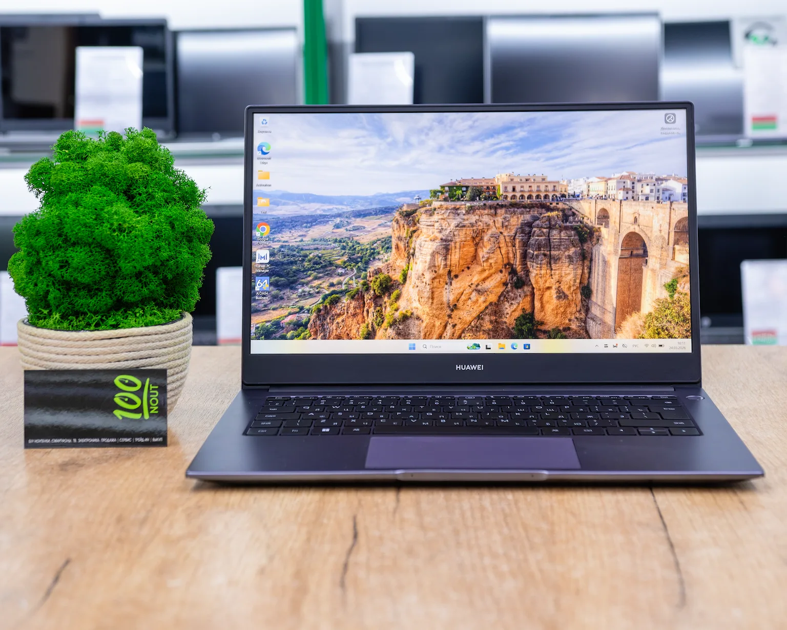 Ноутбук Huawei MateBook D 14 2021 NbD-WDI9 (FHD IPS/i3-11gen/8GB/SSD 256GB)