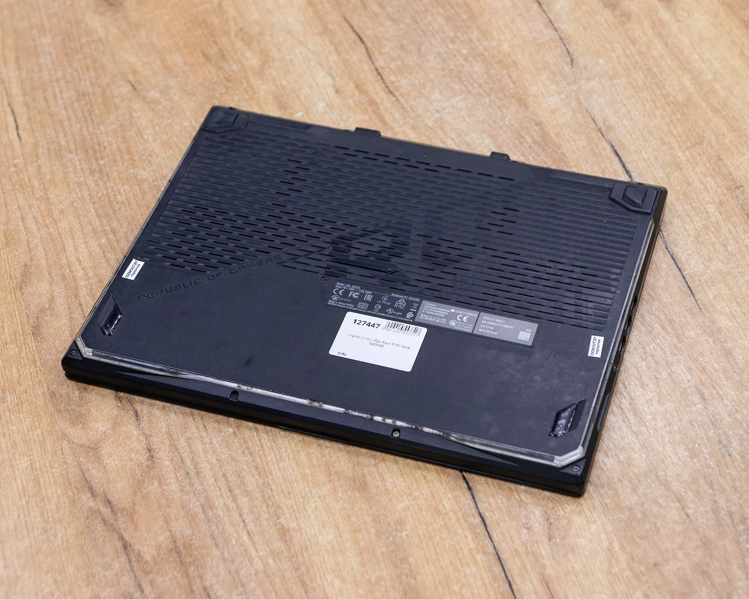 Игровой ноутбук Asus ROG Strix G531GT (FHD IPS/i5-9gen/GTX 1650 4GB/8GB/SSD 256GB)