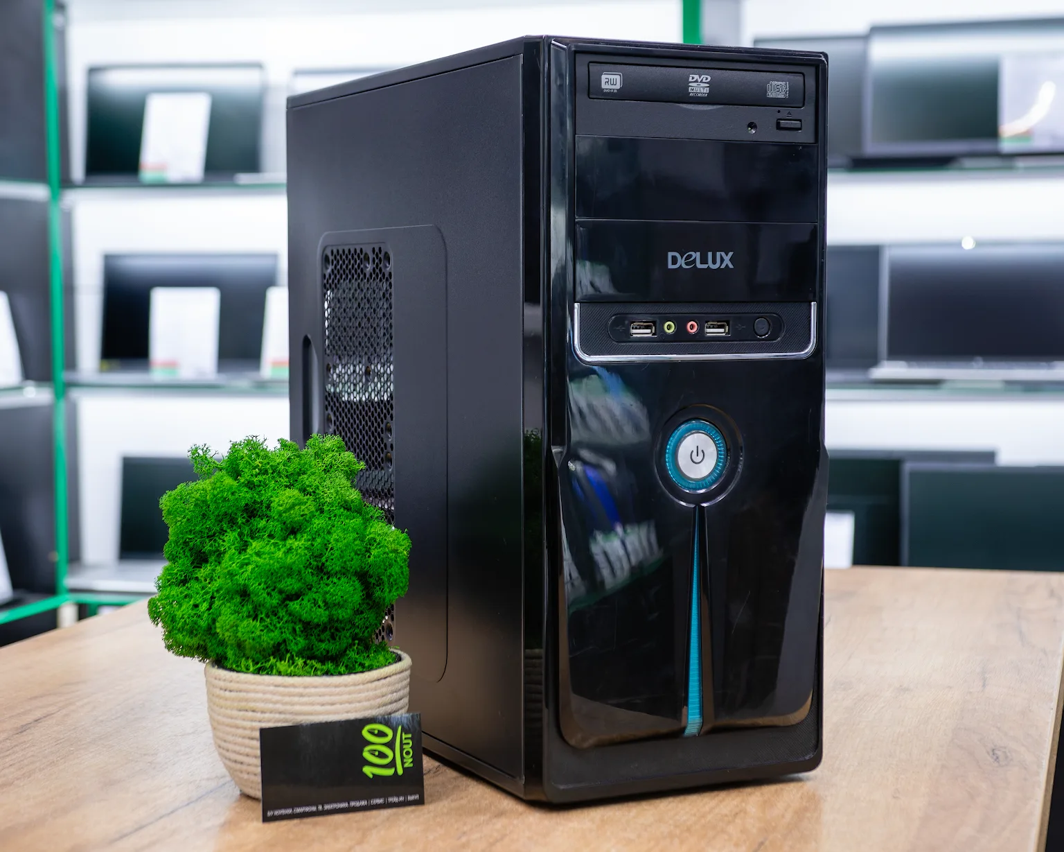 Компьютер (системный блок) (Athlon II X2 250, GeForce 9400 GT 512MB, ОЗУ 4GB, HDD 1TB)